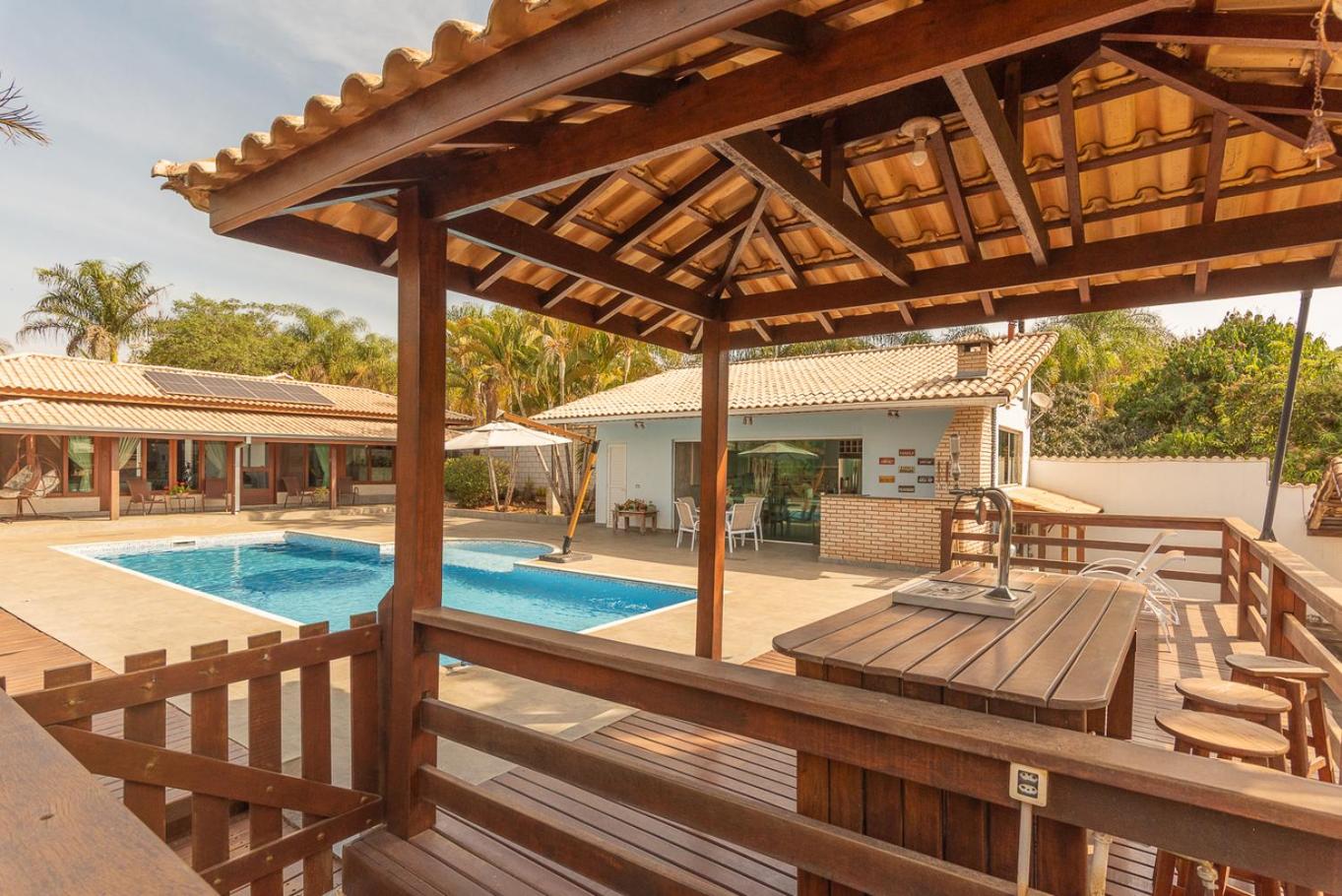 Casa de Campo c Piscina, Churrasqueira e Jacuzzi