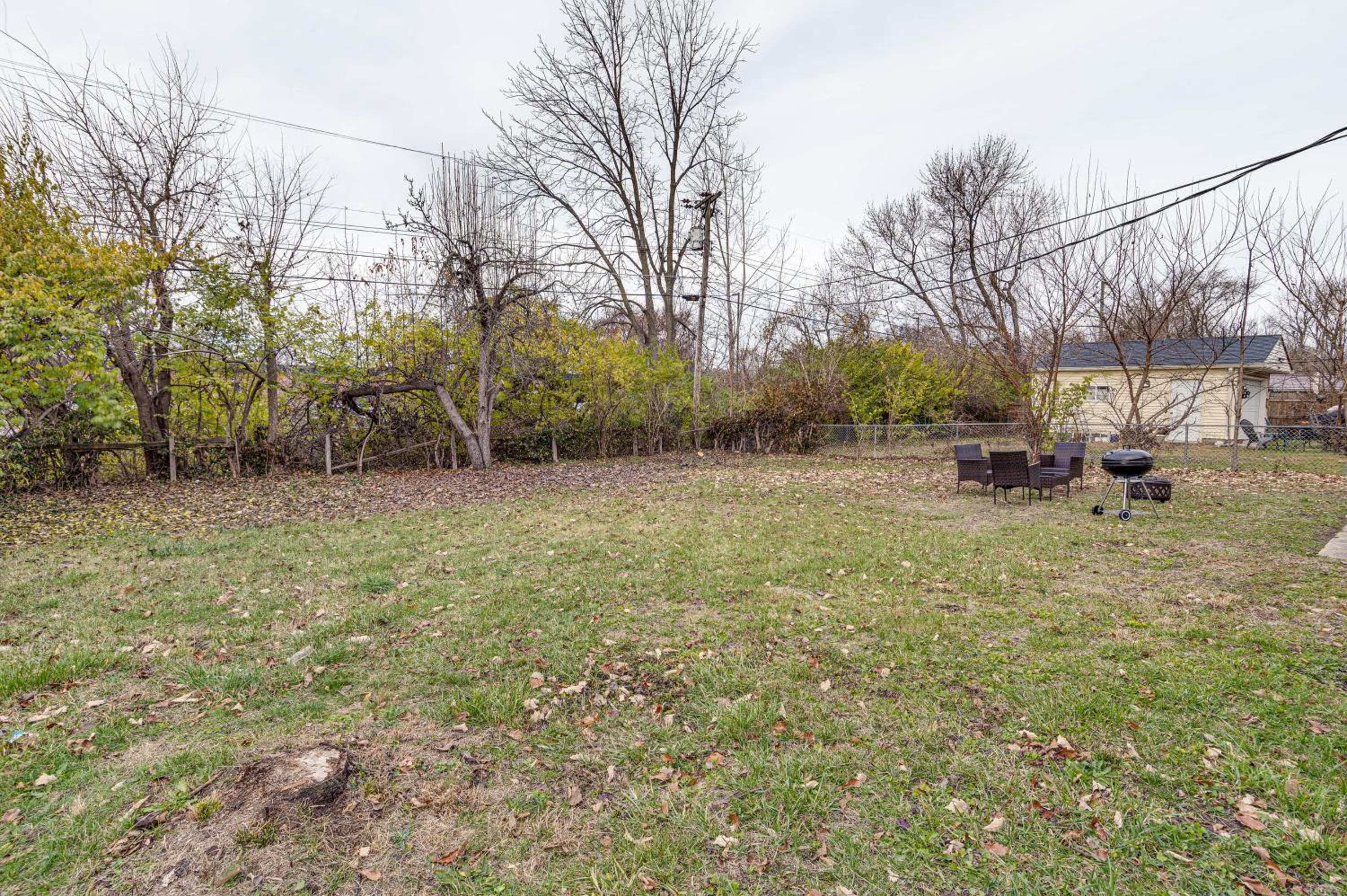 4 Mi to the Speedway Peaceful and Snug Home with Yard