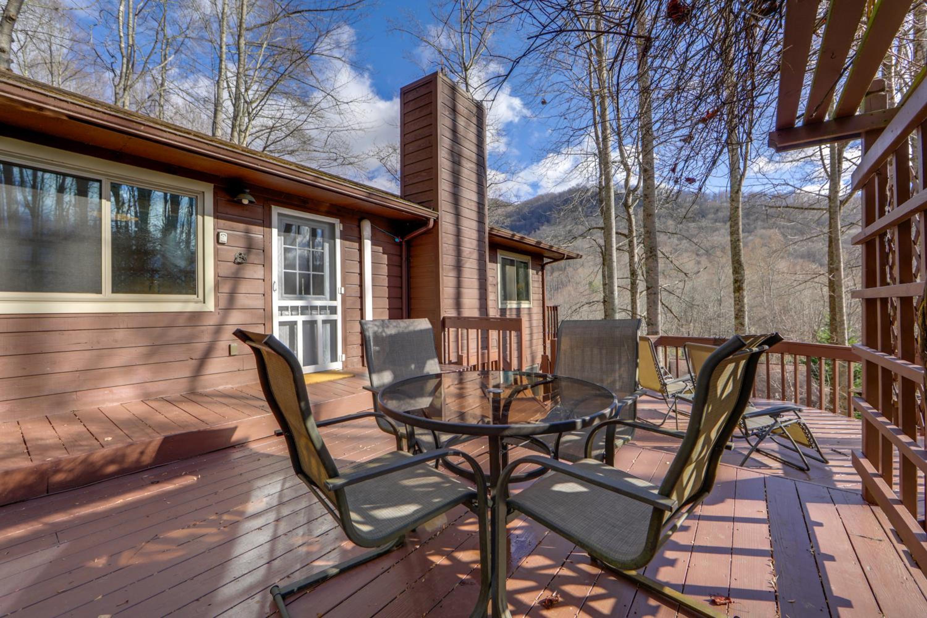 Dog-Friendly Cabin 6 Mi to Cataloochee Skiing!