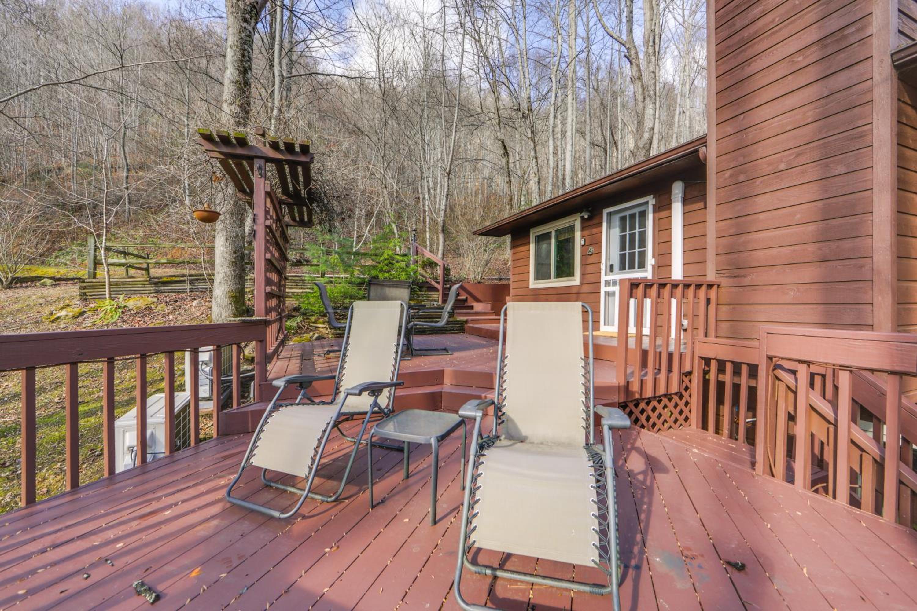 Dog-Friendly Cabin 6 Mi to Cataloochee Skiing!