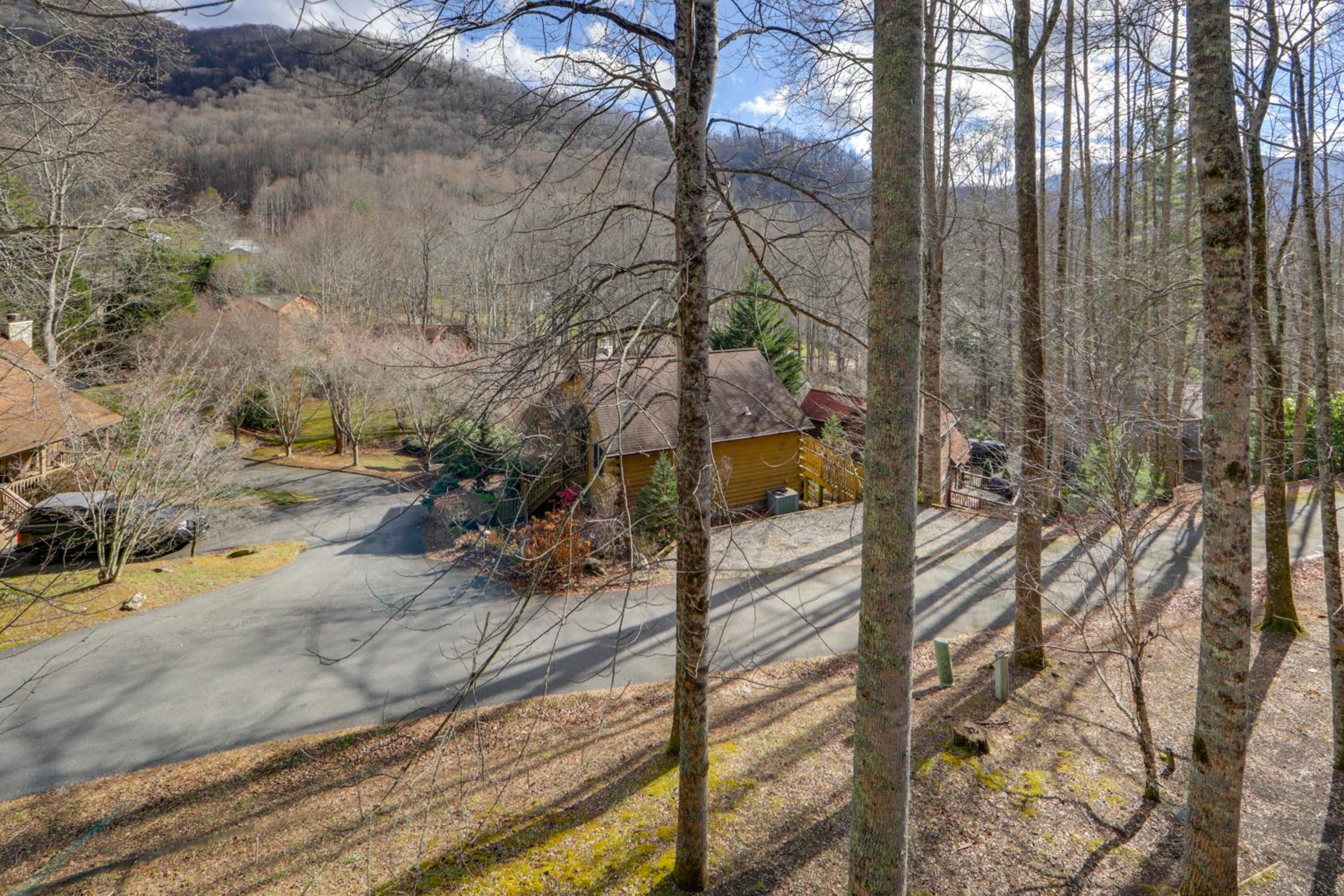 Dog-Friendly Cabin 6 Mi to Cataloochee Skiing!