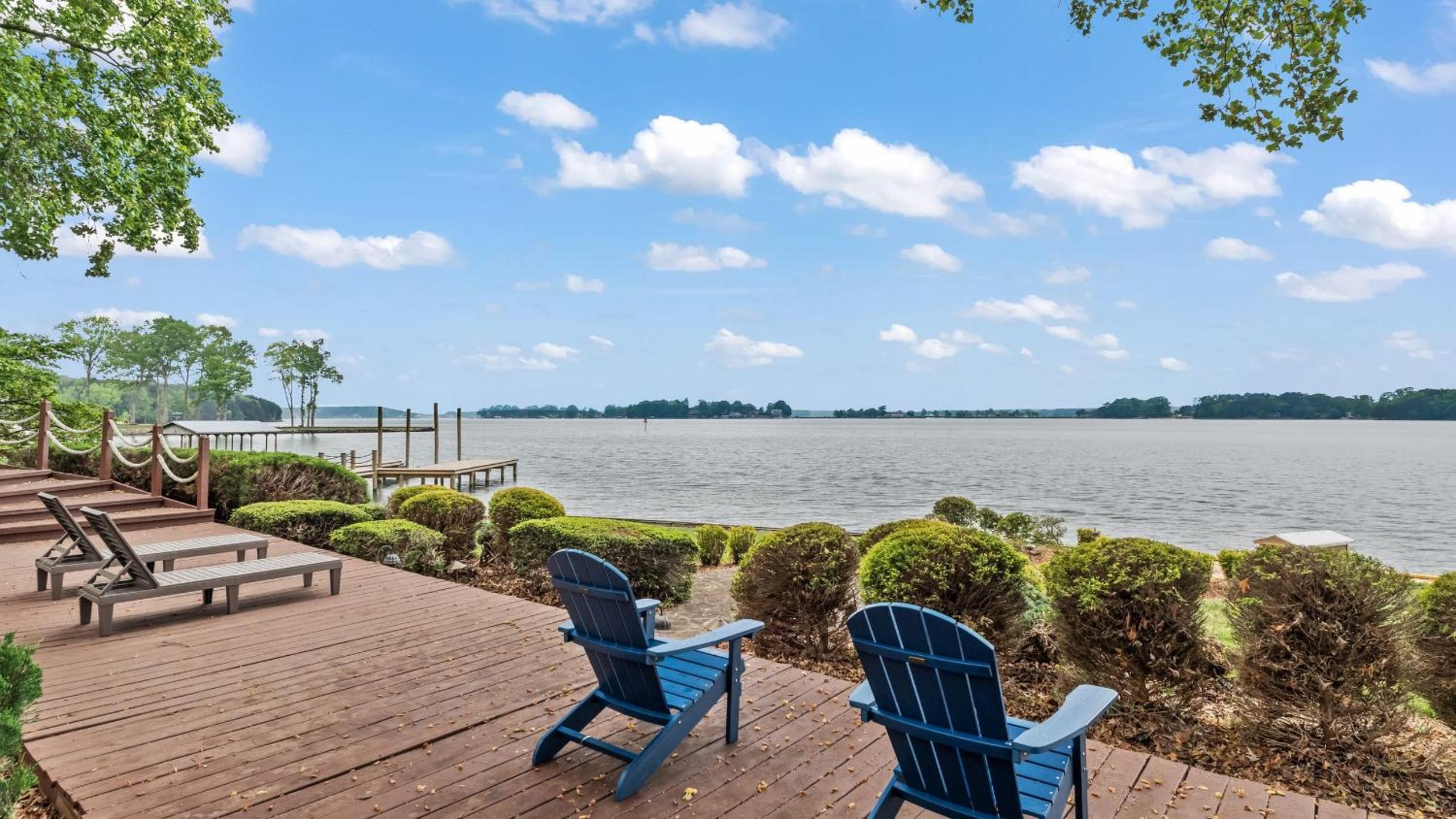Waterfront Stay w Canoes Deck Game Room Lake Views Near Mooresville Renwick Cove by AvantStay