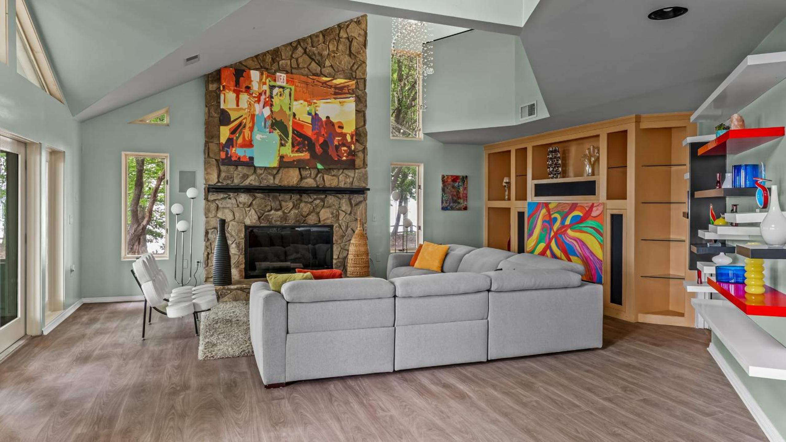 Waterfront Stay w Canoes Deck Game Room Lake Views Near Mooresville Renwick Cove by AvantStay