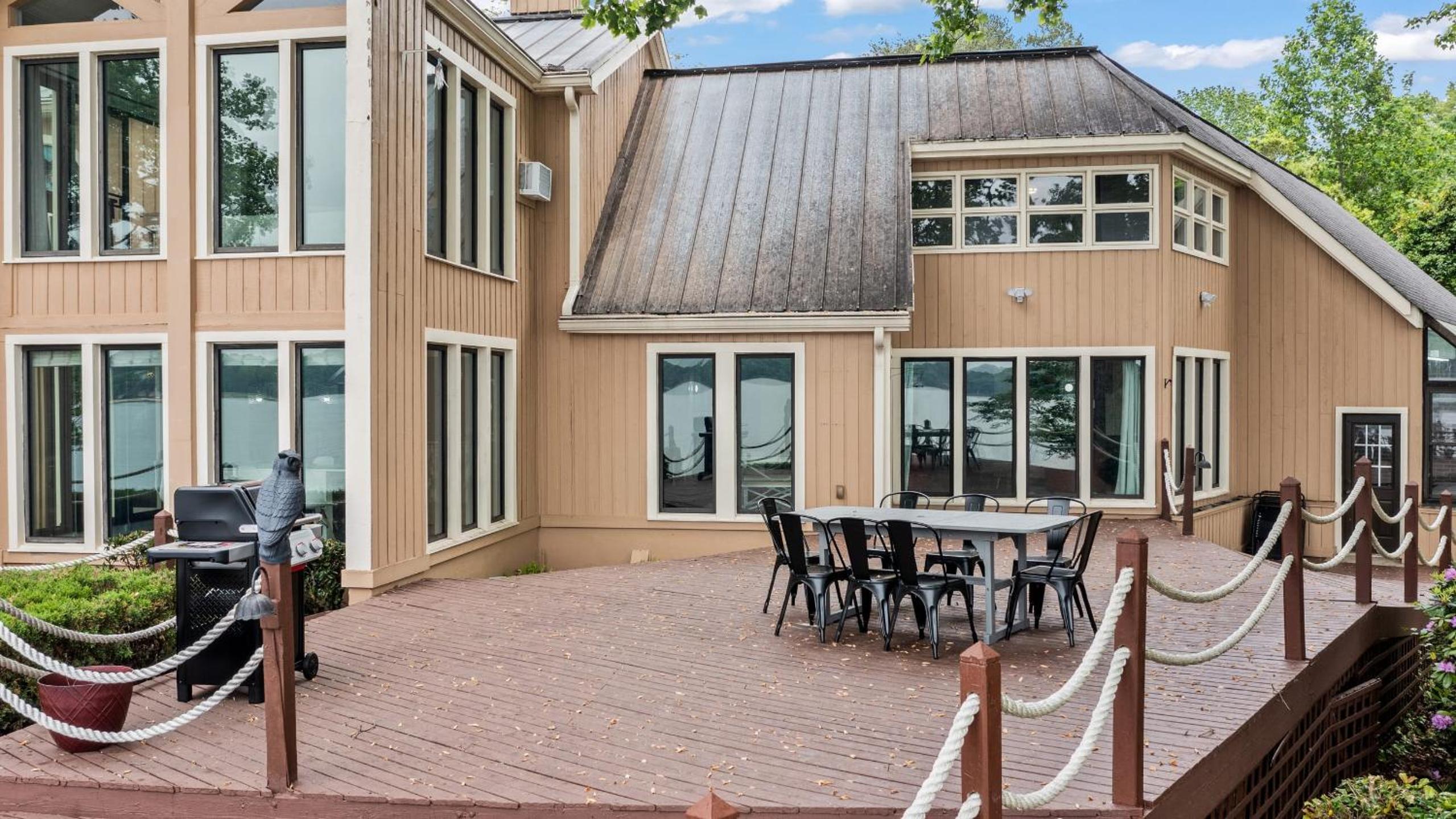 Waterfront Stay w Canoes Deck Game Room Lake Views Near Mooresville Renwick Cove by AvantStay