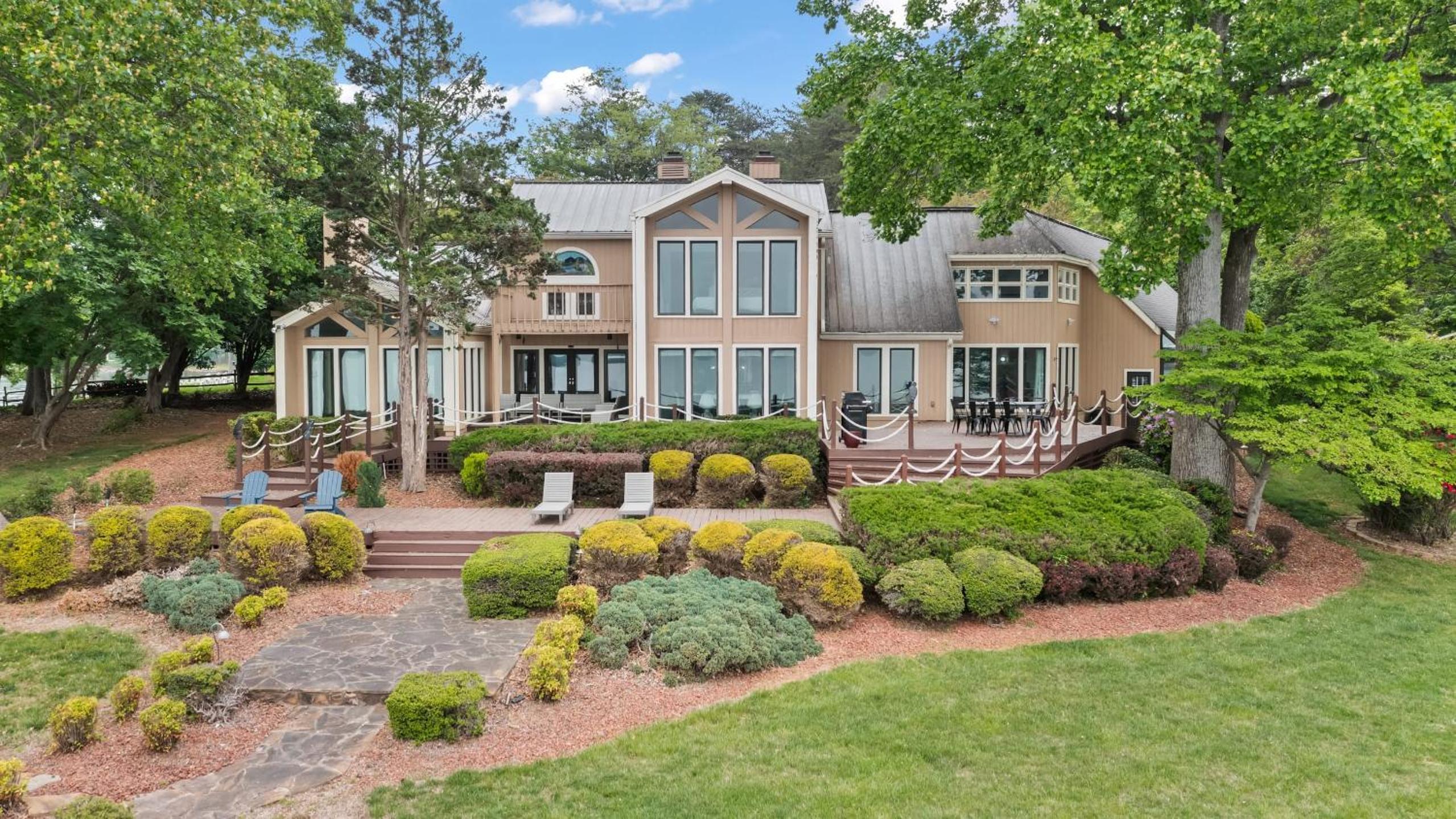 Waterfront Stay w Canoes Deck Game Room Lake Views Near Mooresville Renwick Cove by AvantStay