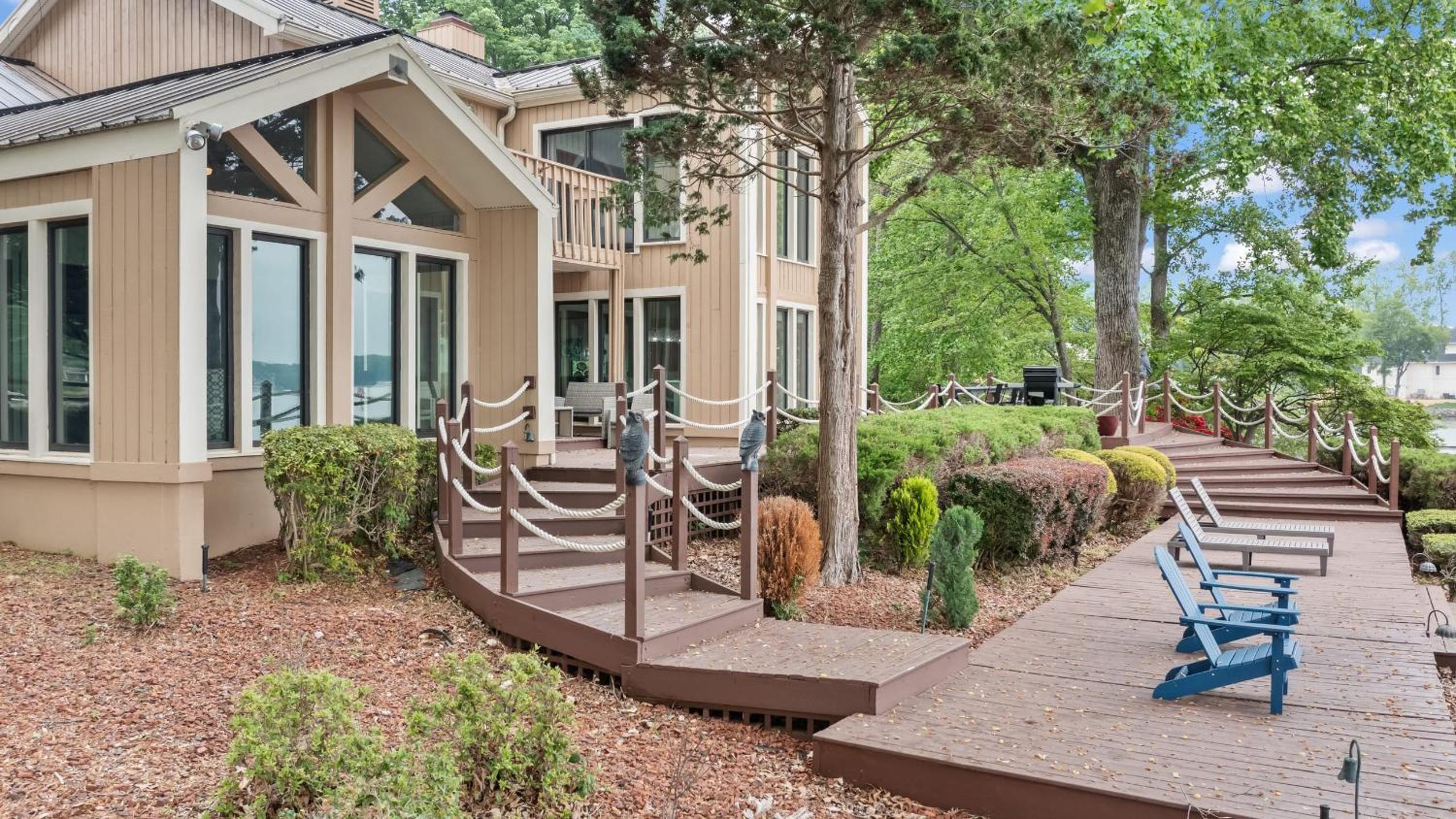 Waterfront Stay w Canoes Deck Game Room Lake Views Near Mooresville Renwick Cove by AvantStay