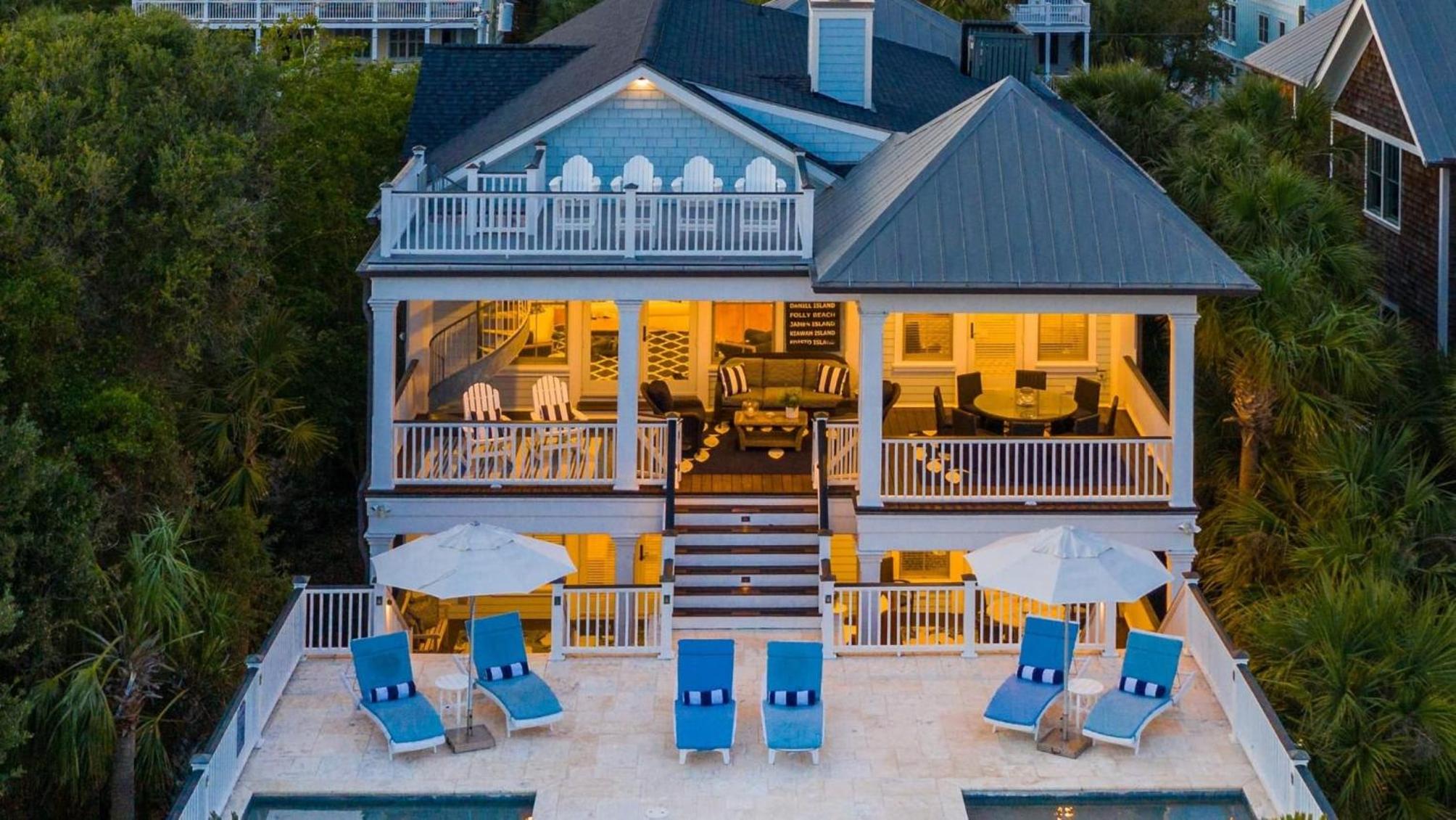 Beachside Stay with Pool Two Decks Rooftop Lounge Steps to Front Beach IOP Beachhouse by AvantStay