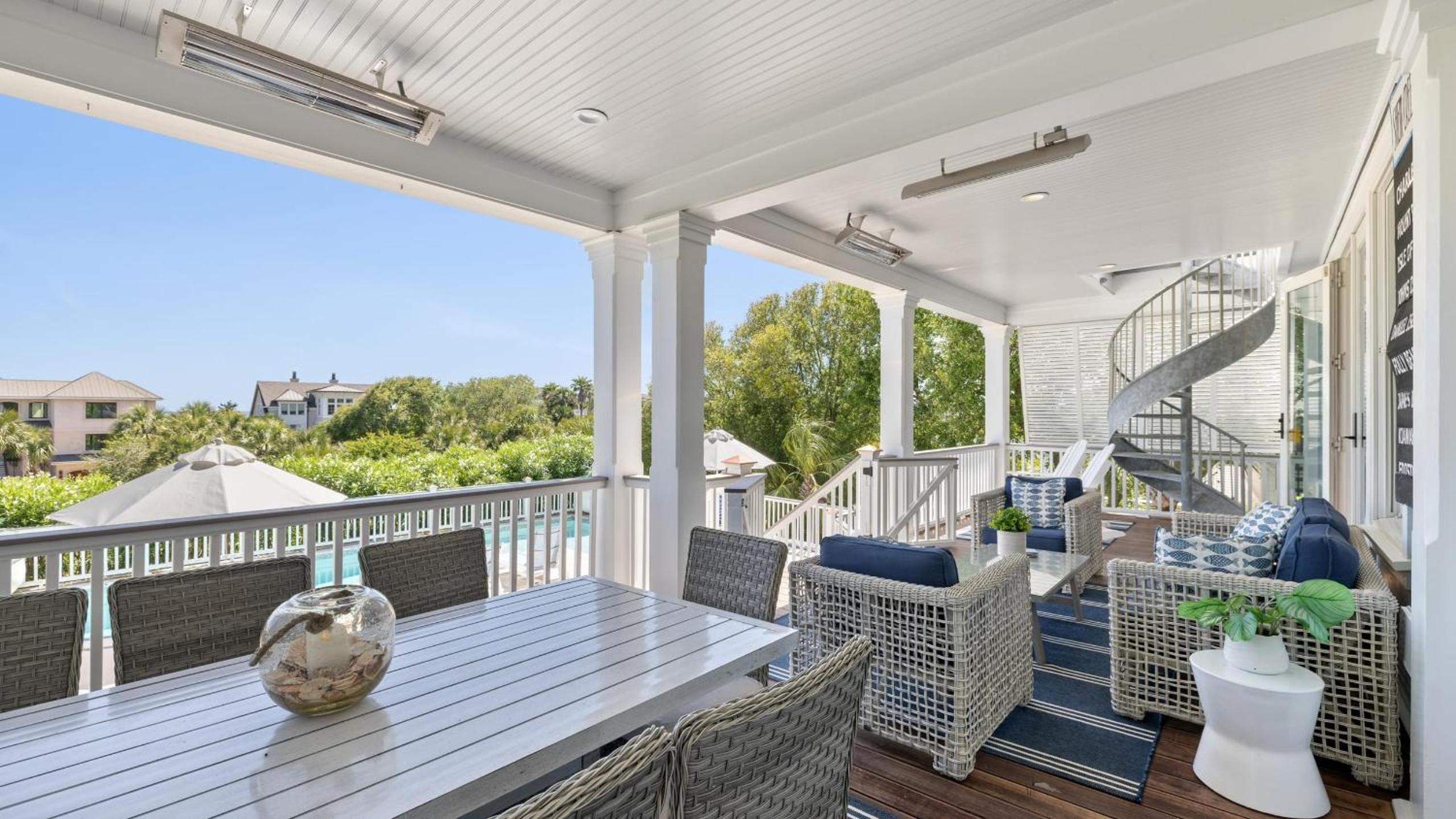Beachside Stay with Pool Two Decks Rooftop Lounge Steps to Front Beach IOP Beachhouse by AvantStay
