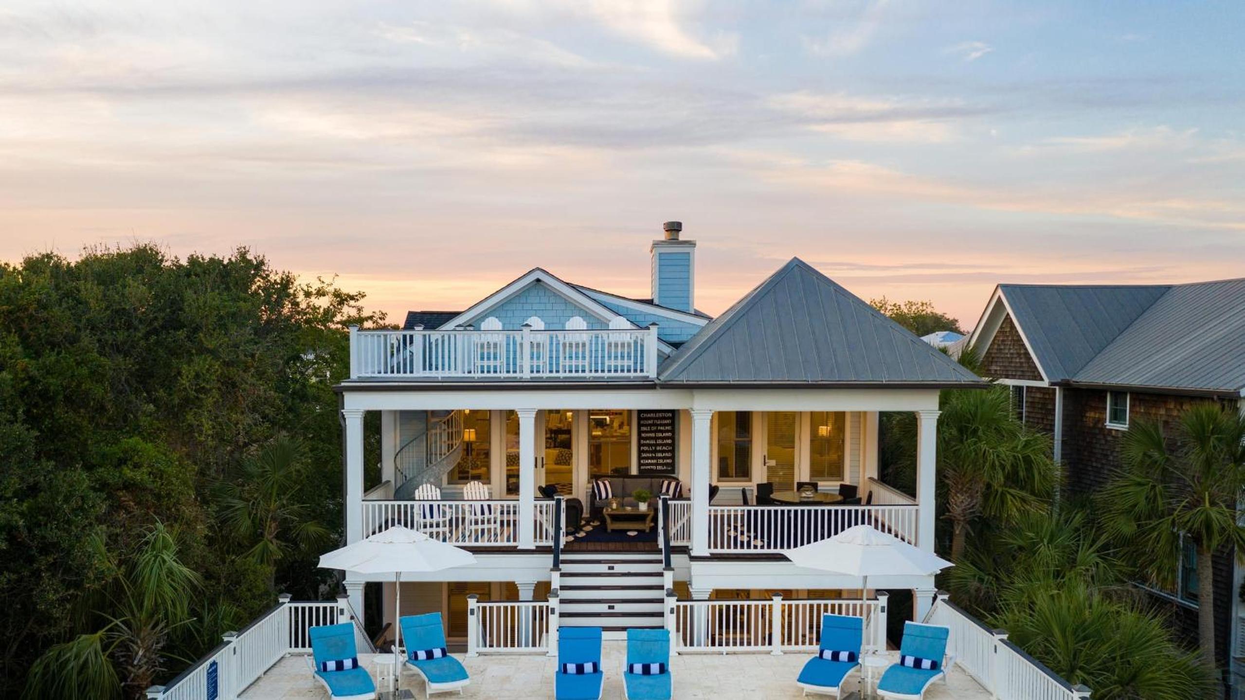 Beachside Stay with Pool Two Decks Rooftop Lounge Steps to Front Beach IOP Beachhouse by AvantStay