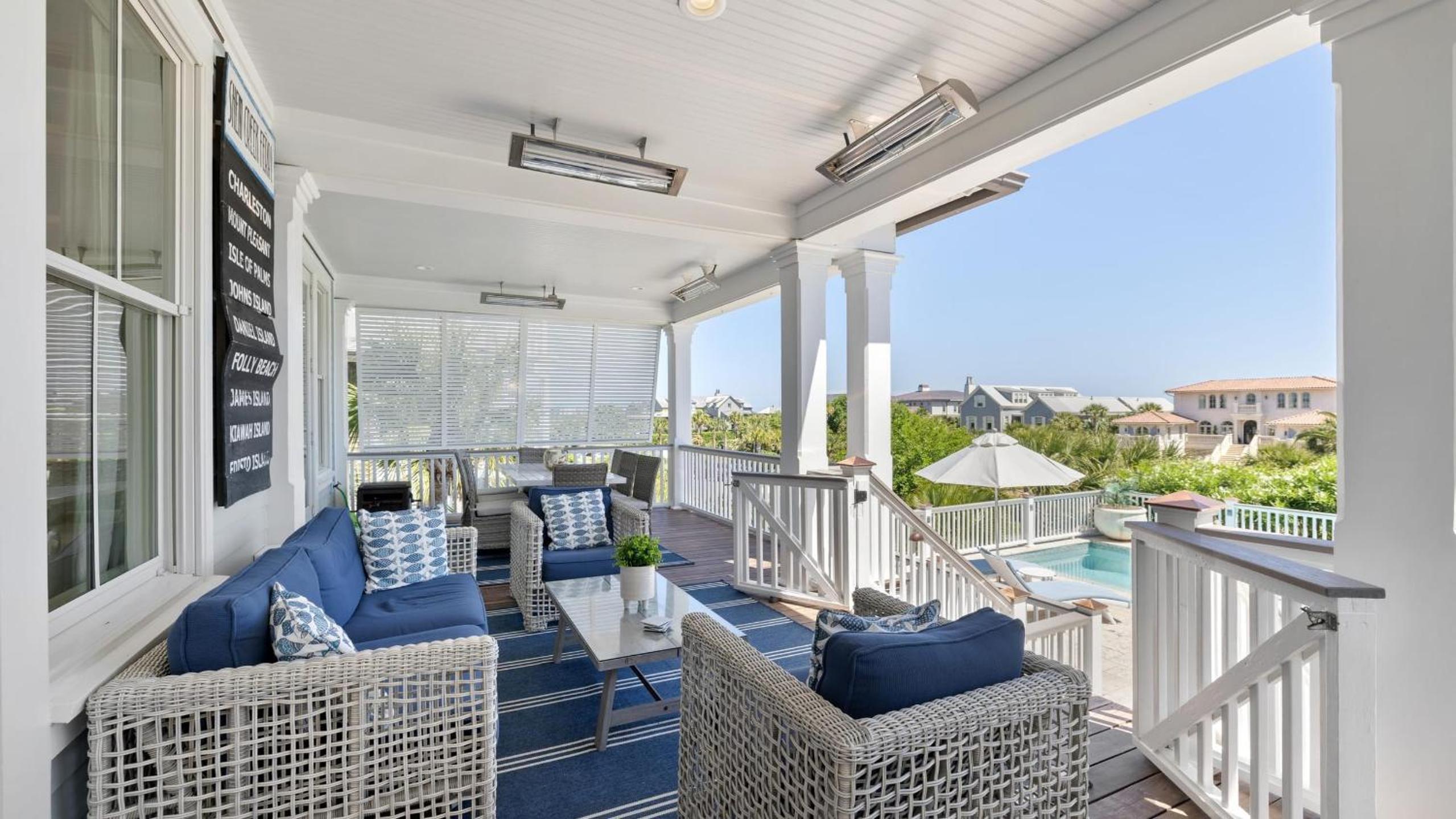 Beachside Stay with Pool Two Decks Rooftop Lounge Steps to Front Beach IOP Beachhouse by AvantStay