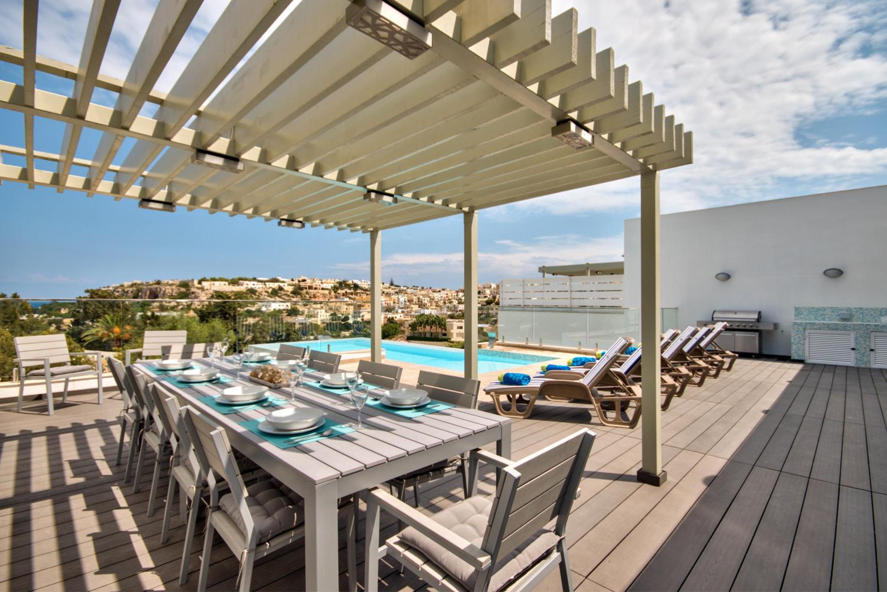 Villa Gaia - Sunset Views, Indoor Heated Pool, Sauna and Games Room view 3