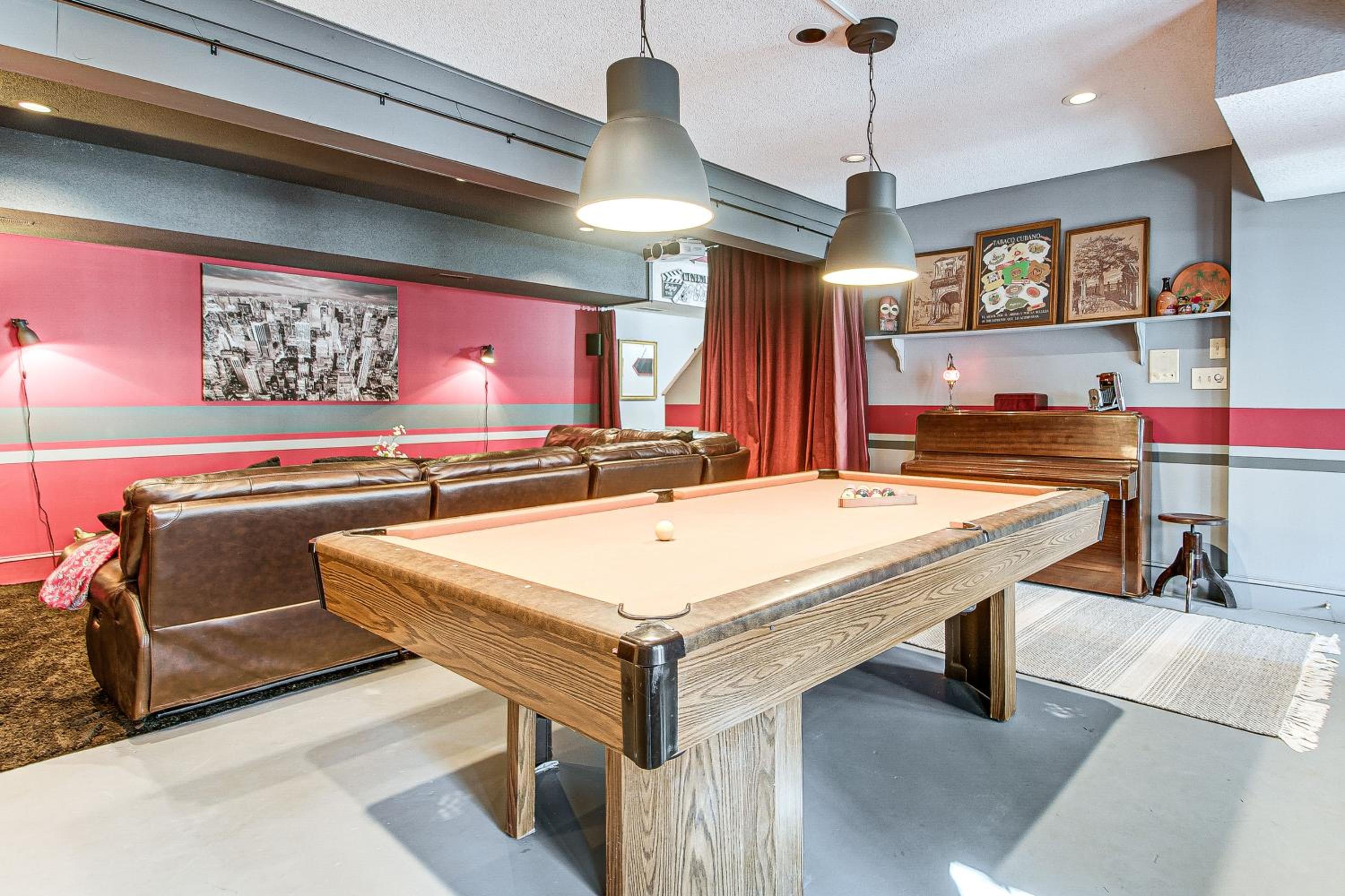 4,100-Sq-Ft Gem with Pool Table and Yard in Raleigh