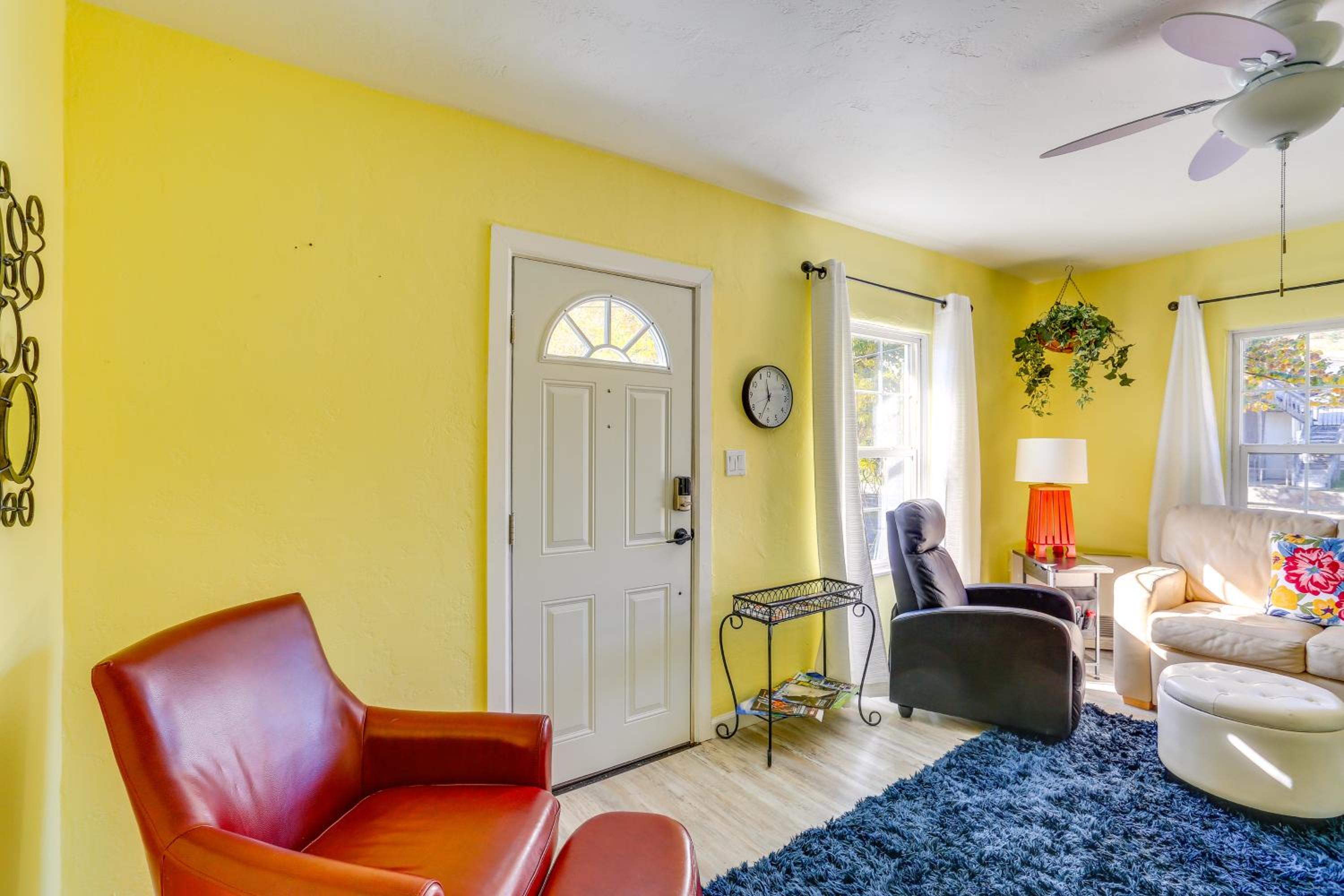 1 Mi to Bizz Johnson Trail! Walkable Apt with Perks