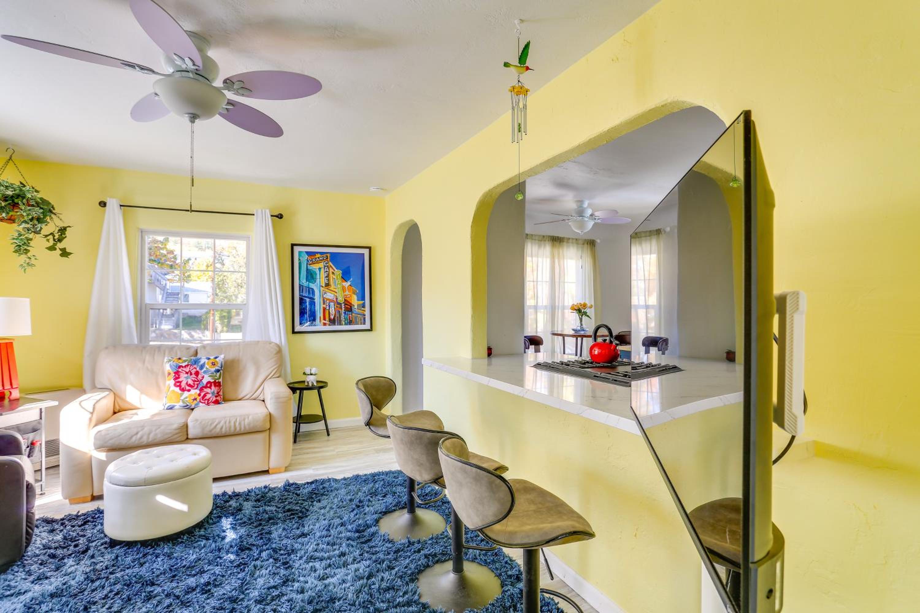 1 Mi to Bizz Johnson Trail! Walkable Apt with Perks
