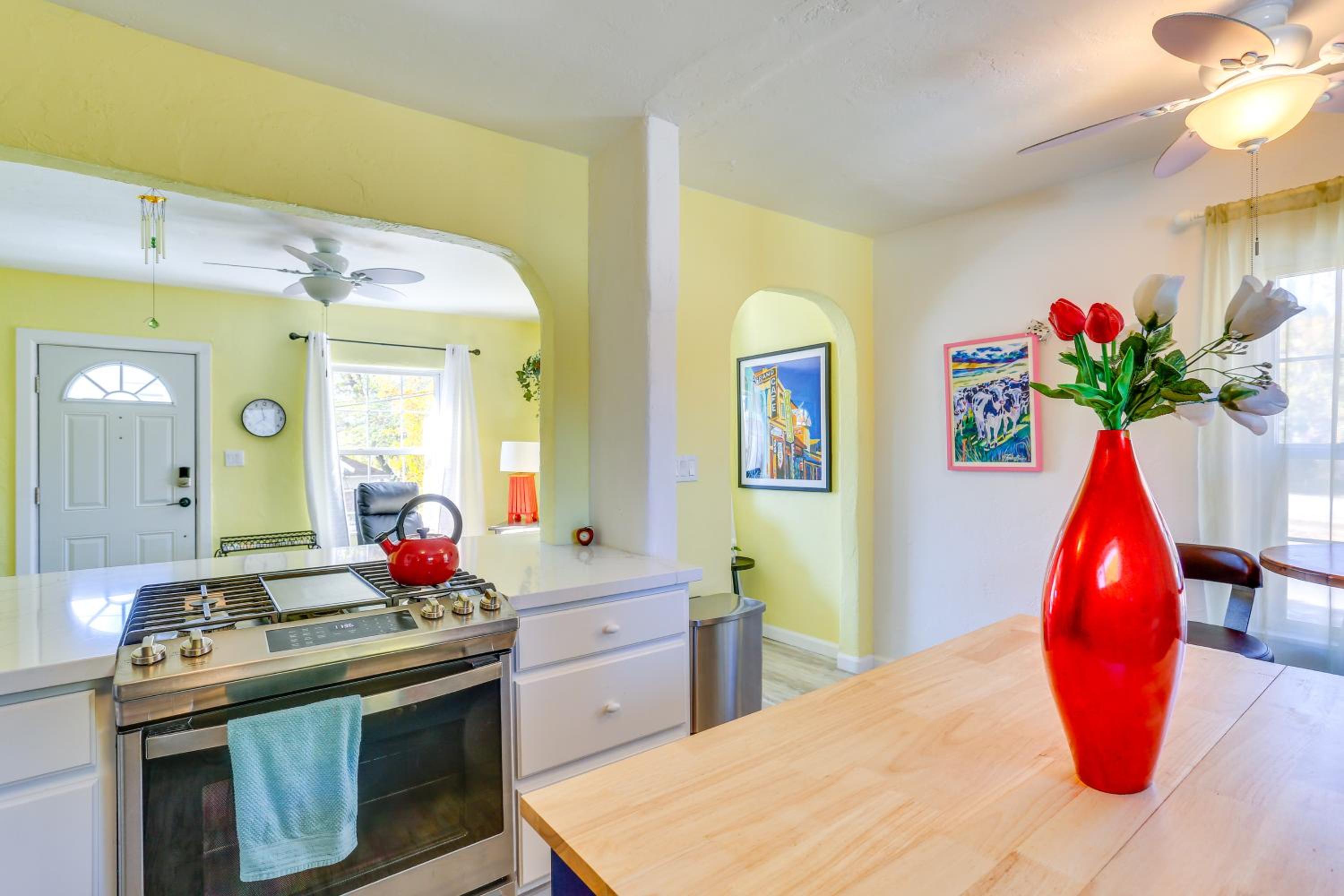 1 Mi to Bizz Johnson Trail! Walkable Apt with Perks