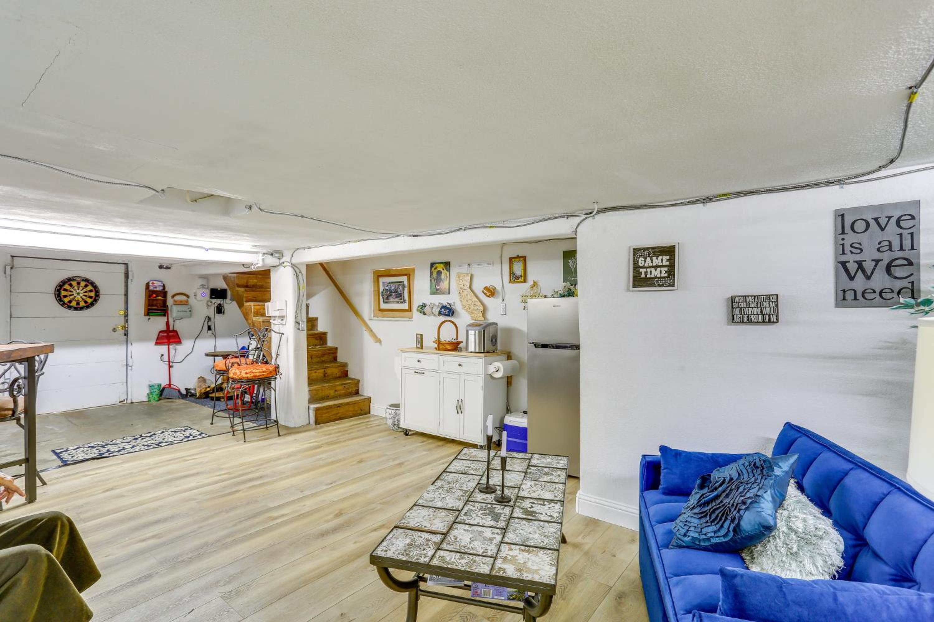 1 Mi to Bizz Johnson Trail! Walkable Apt with Perks