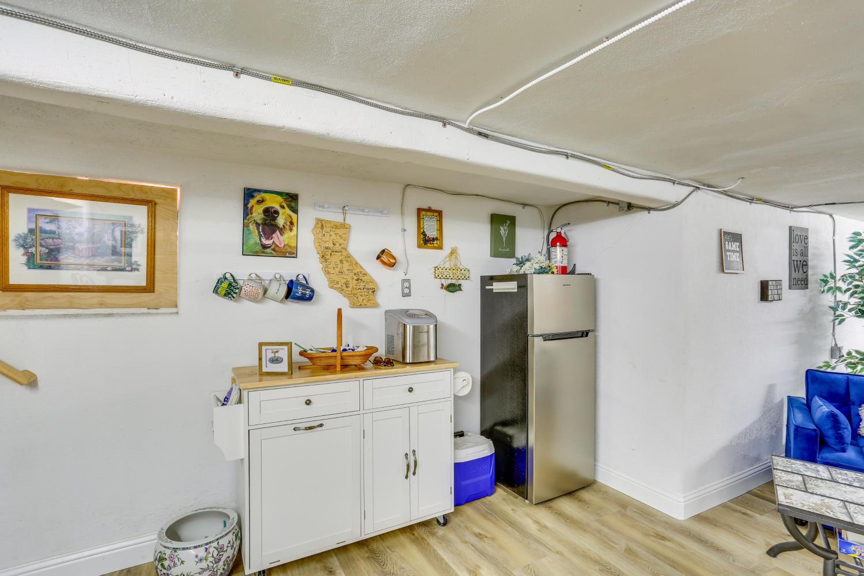 1 Mi to Bizz Johnson Trail! Walkable Apt with Perks
