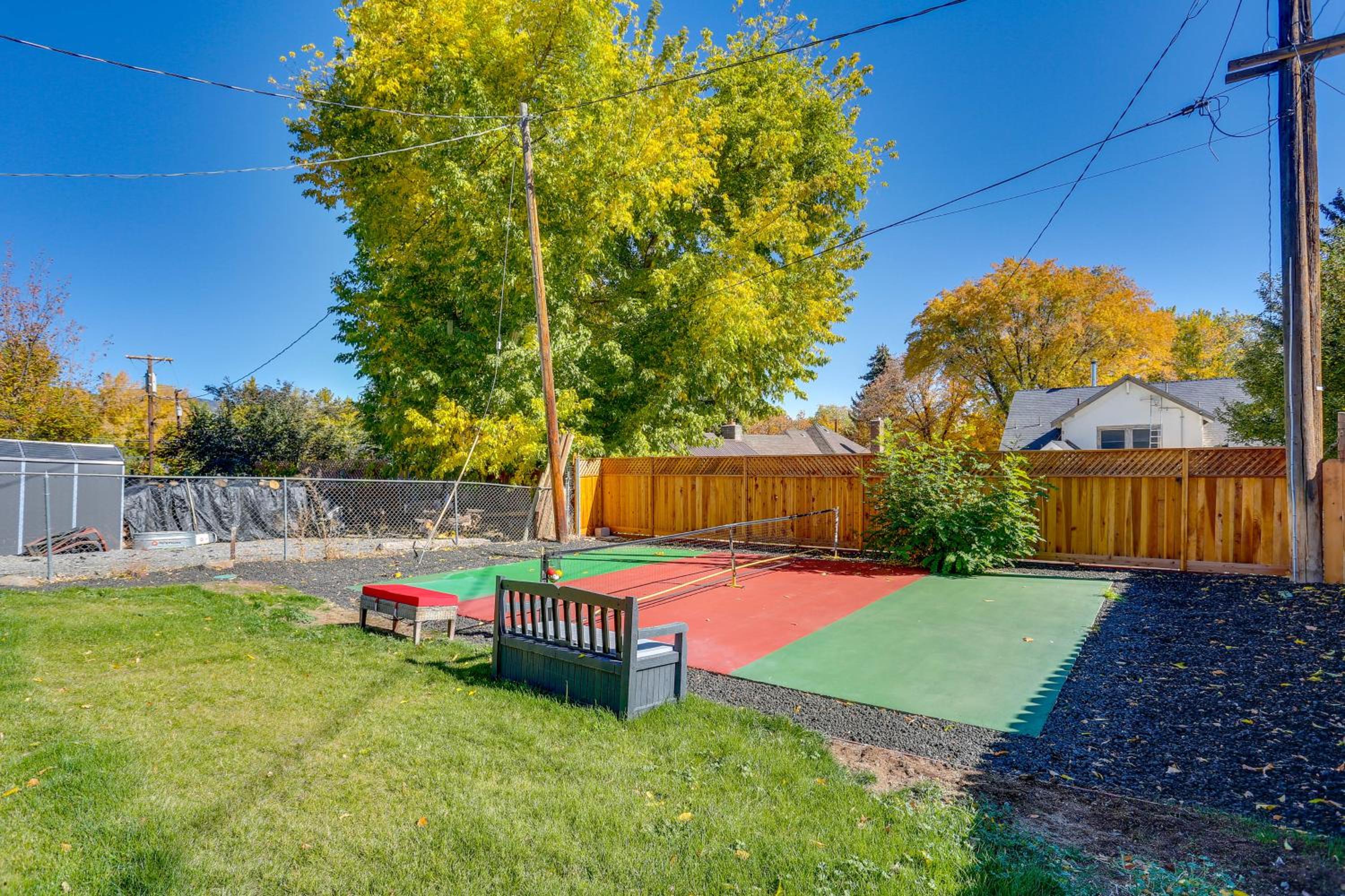 1 Mi to Bizz Johnson Trail! Walkable Apt with Perks