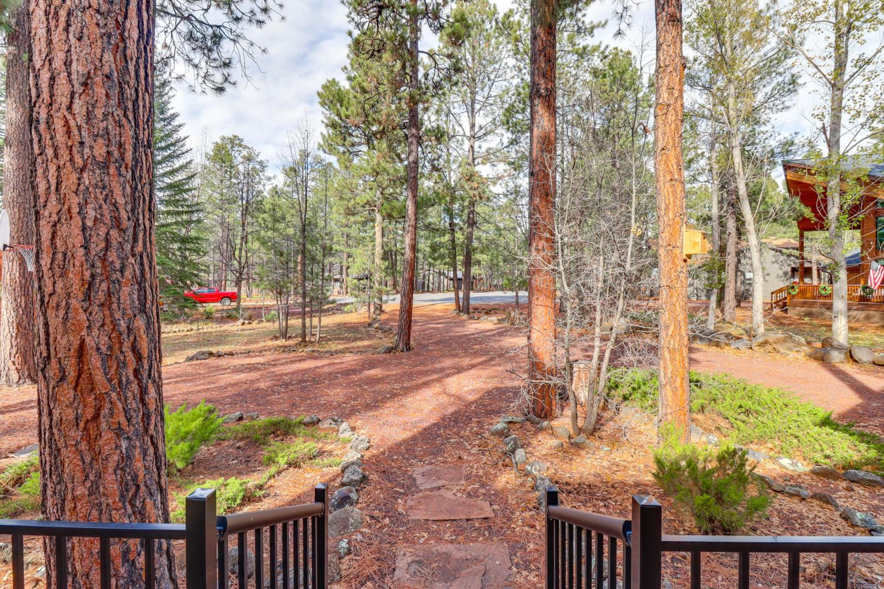 Golf, Hike, Explore! Family-Friendly Pinetop Haven