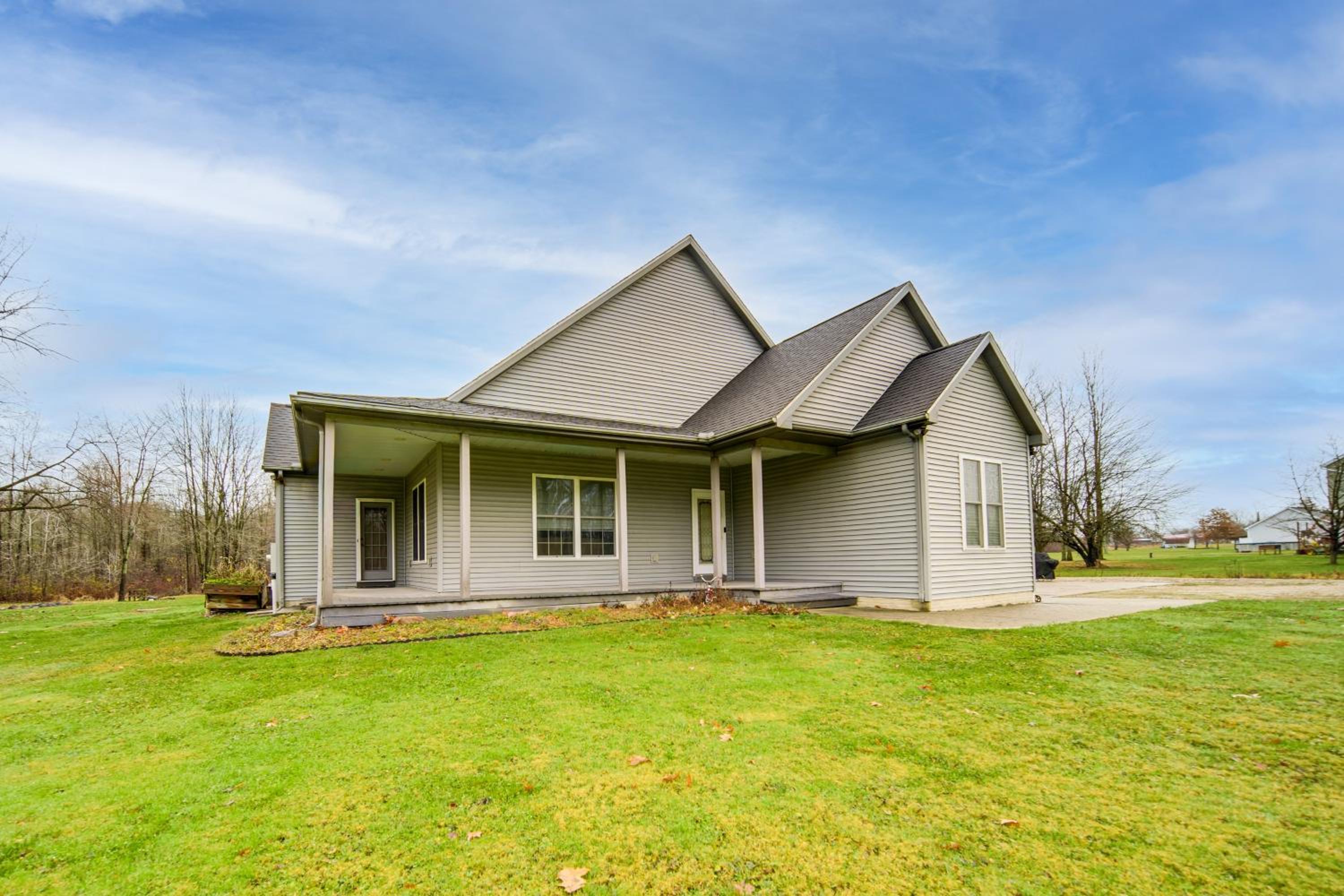 Family and Pet Friendly! 7-Acre Escape in Jefferson
