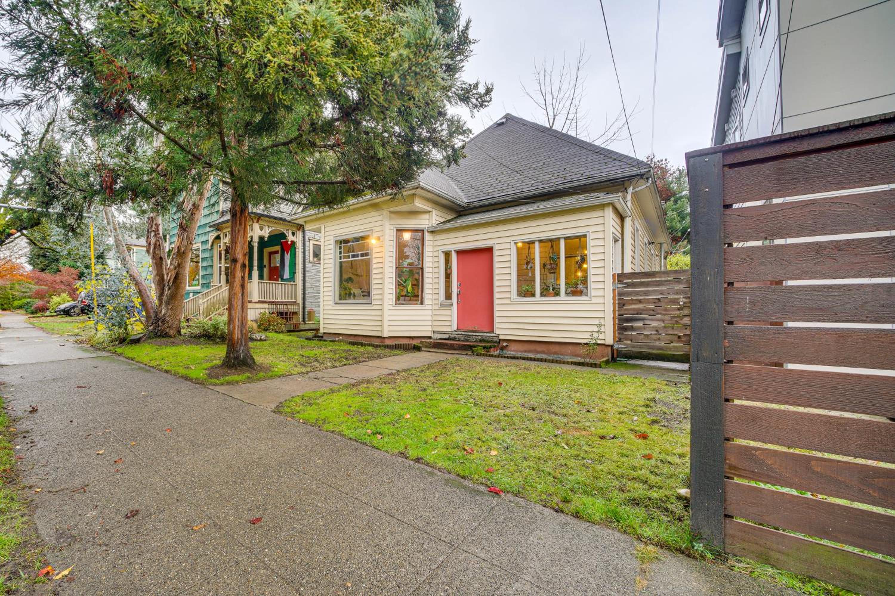 Heart of Seattle Pet-Friendly Bungalow with Yard!