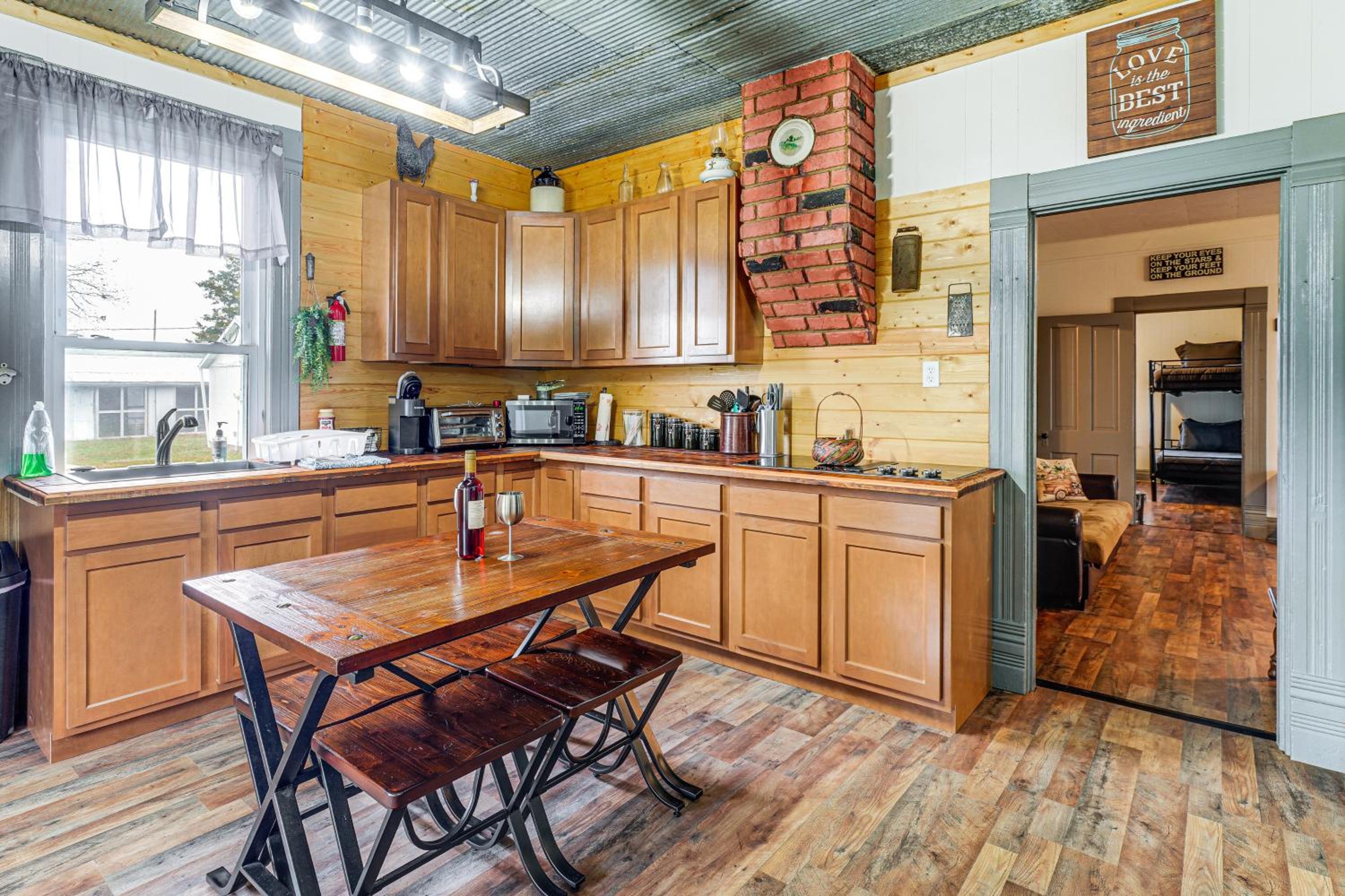 Wine, Dine and Unwind Hermann Home with Spacious Yard