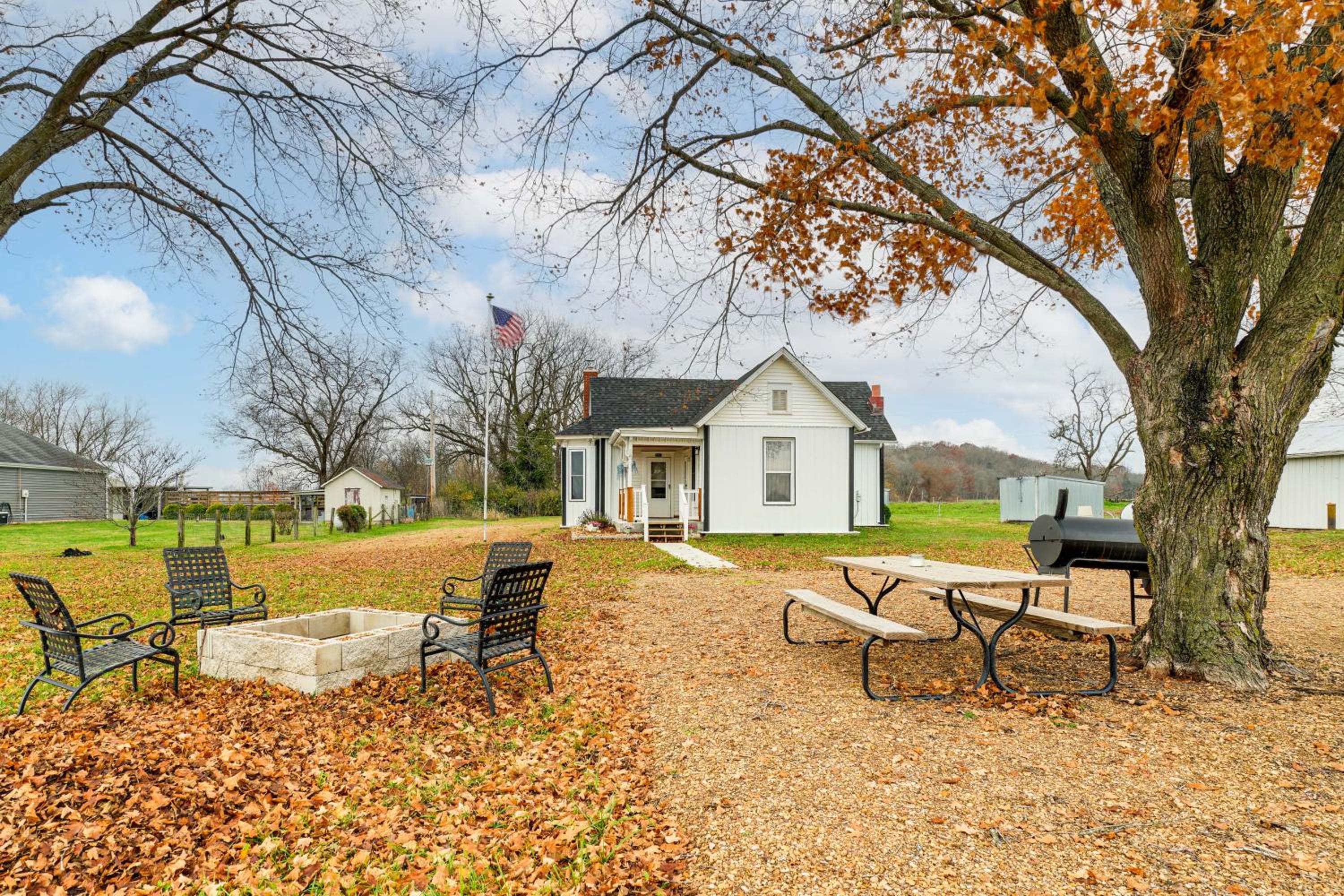 Wine, Dine and Unwind Hermann Home with Spacious Yard