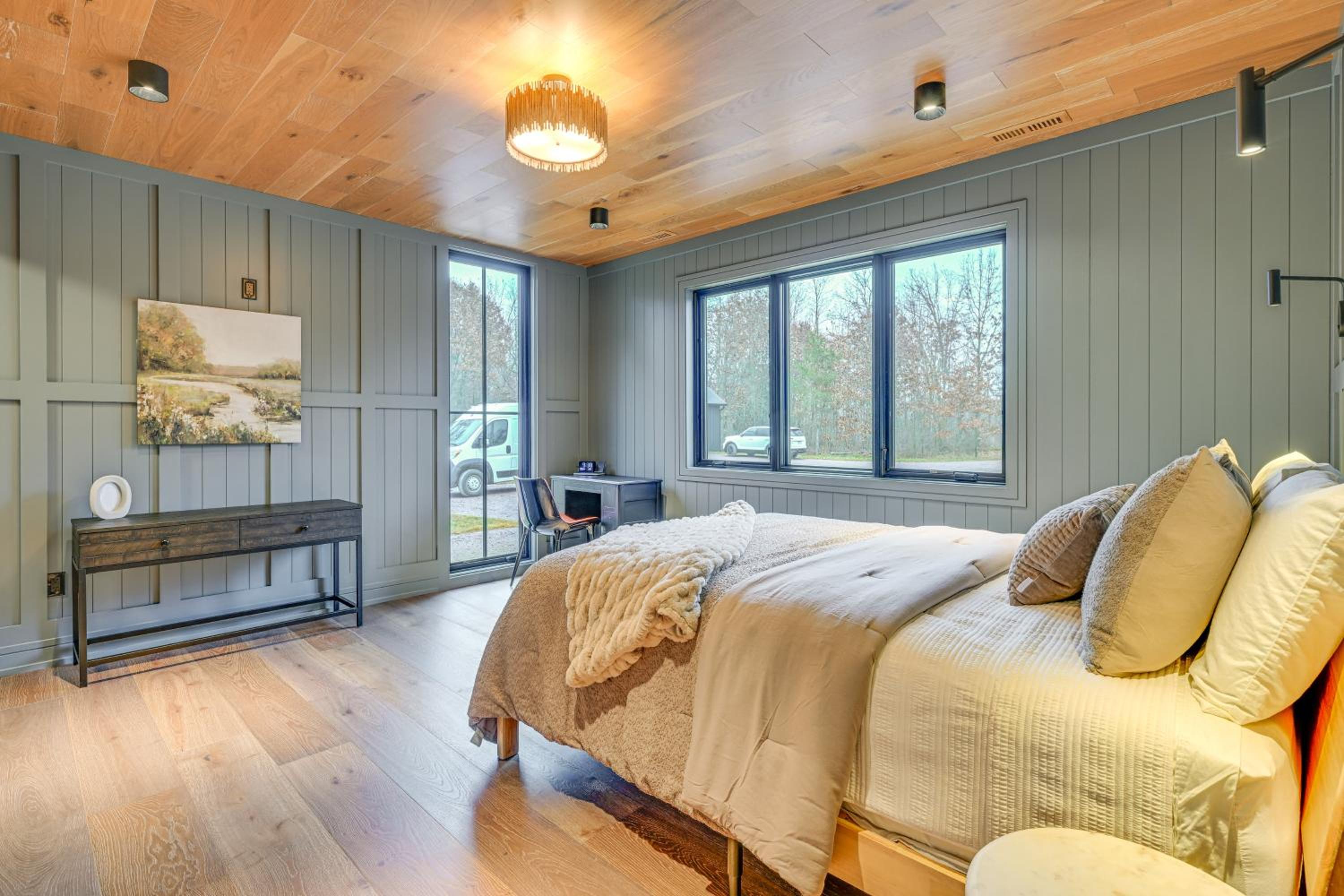 Walk to Lake! Modern Wisconsin Home with Patio