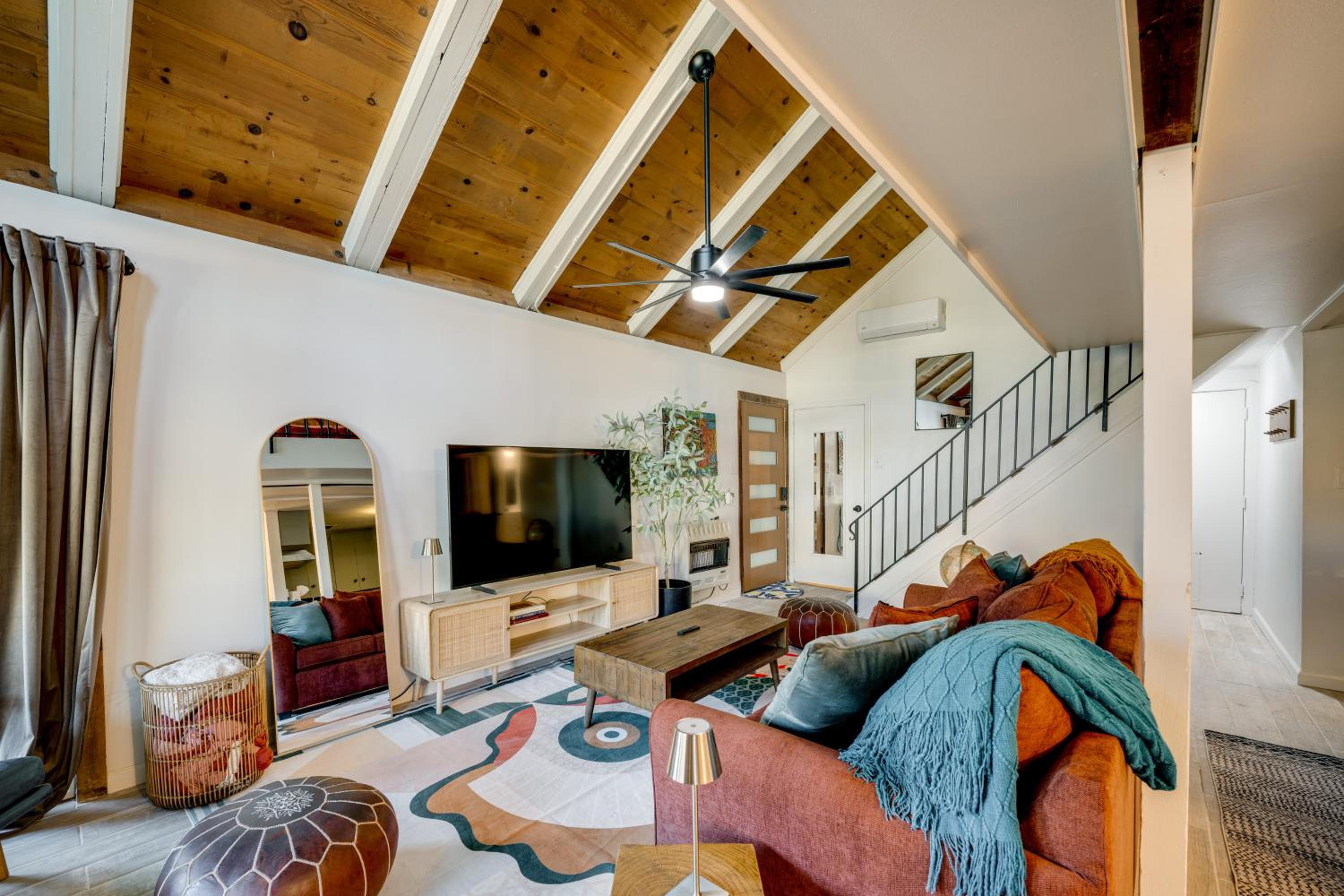 Walk to Historic Dtwn Frisco! Updated A-Frame Home