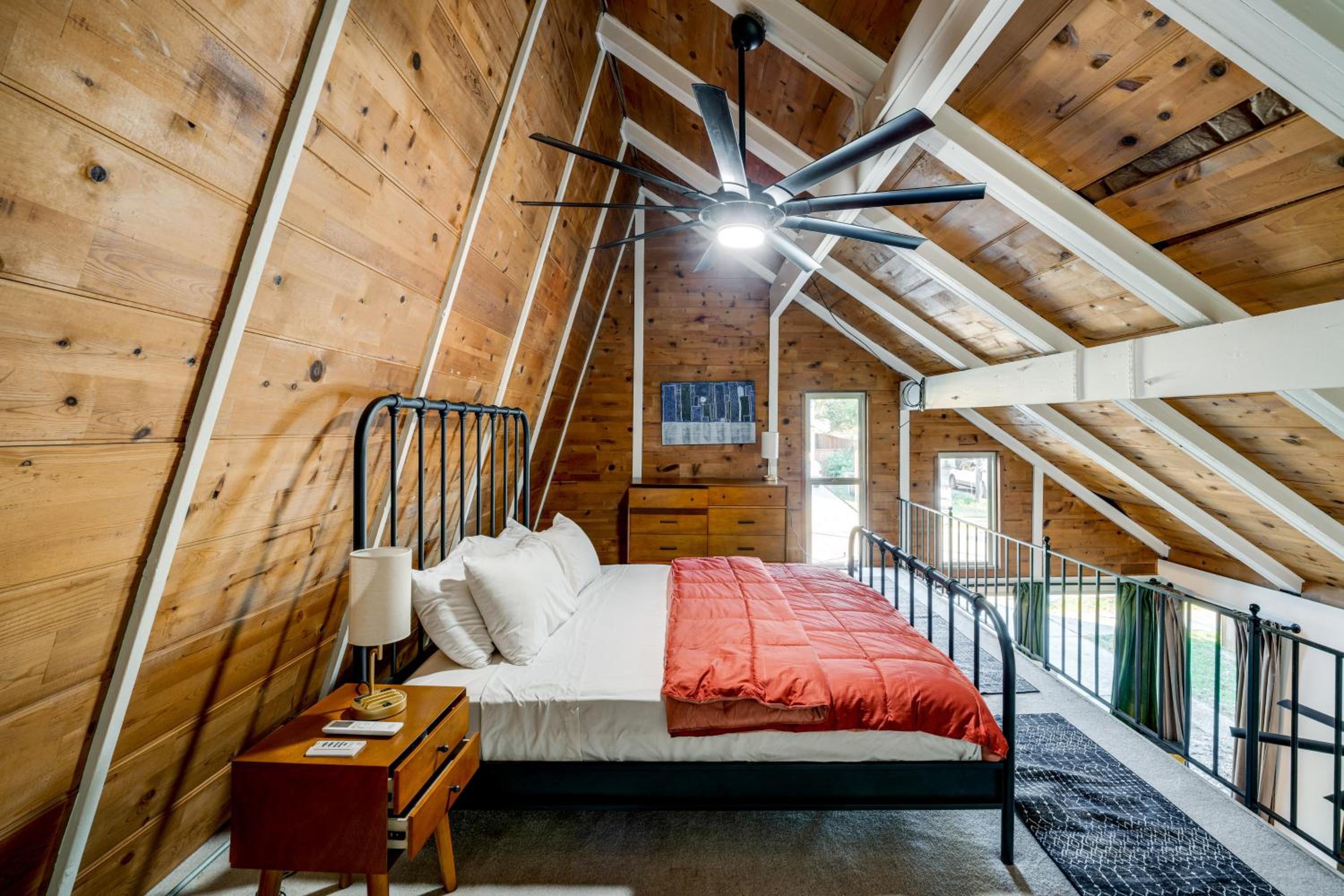 Walk to Historic Dtwn Frisco! Updated A-Frame Home