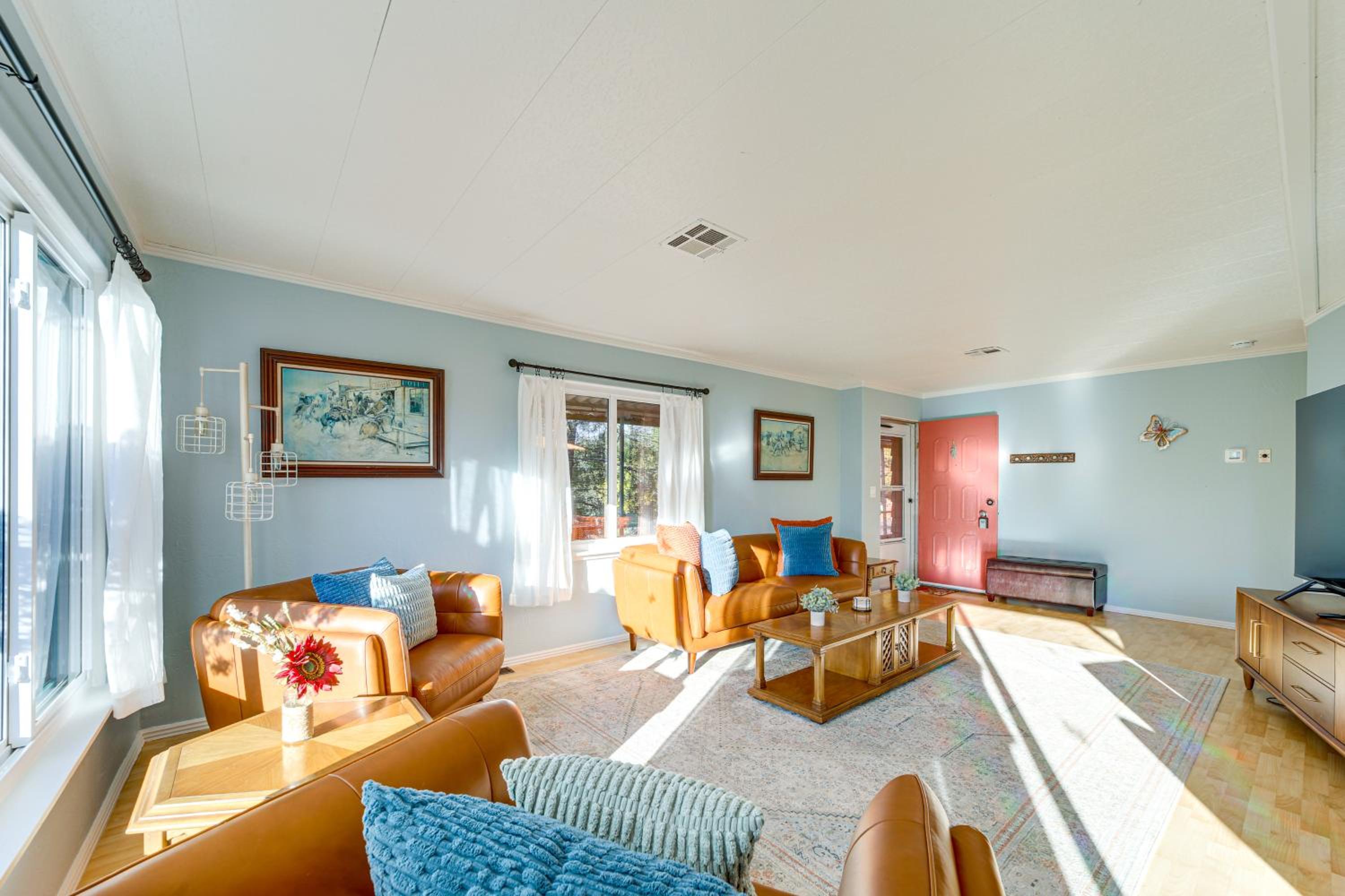 Walk to Trails! West Sedona Retreat with Deck and Yard