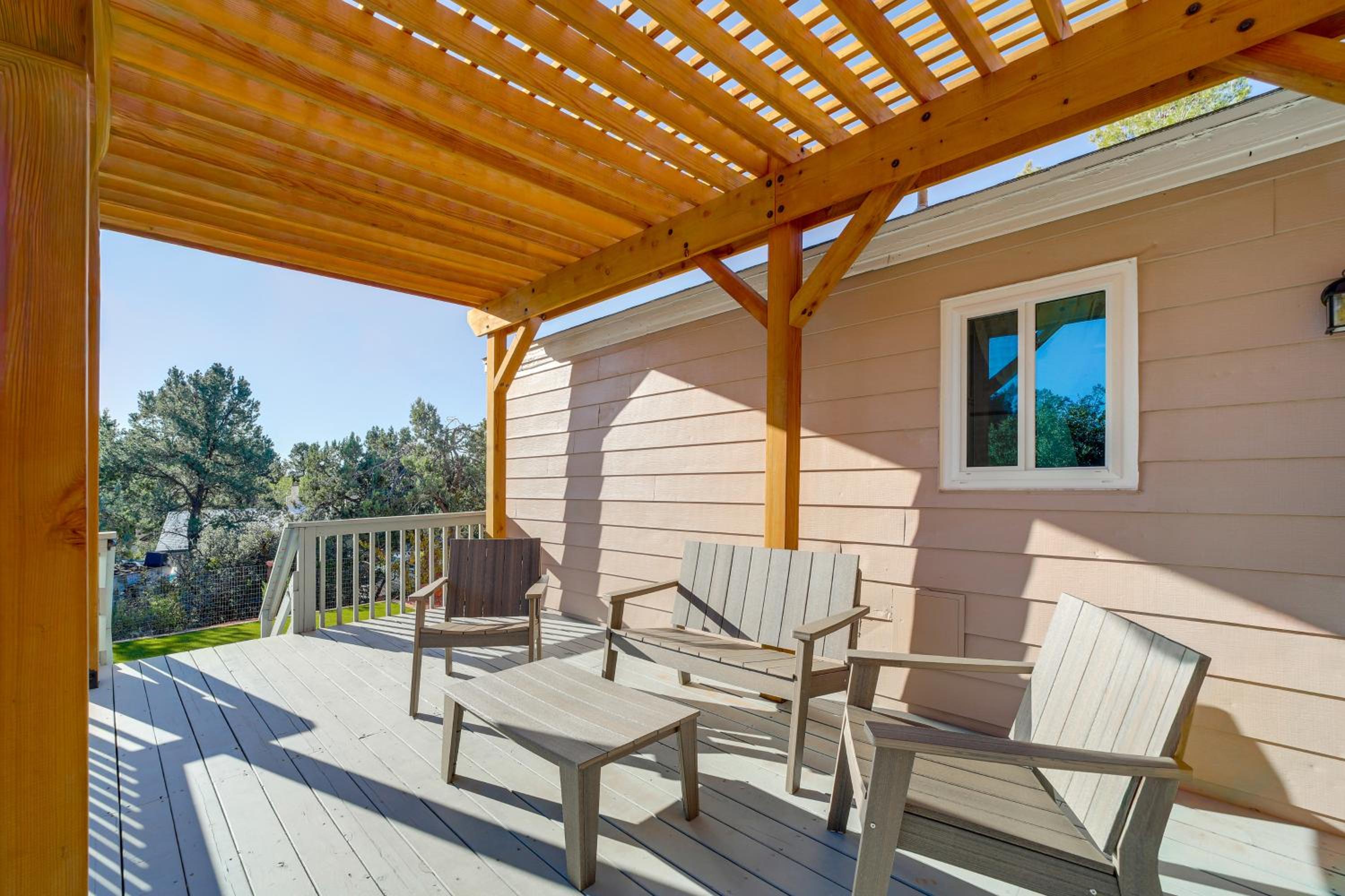 Walk to Trails! West Sedona Retreat with Deck and Yard