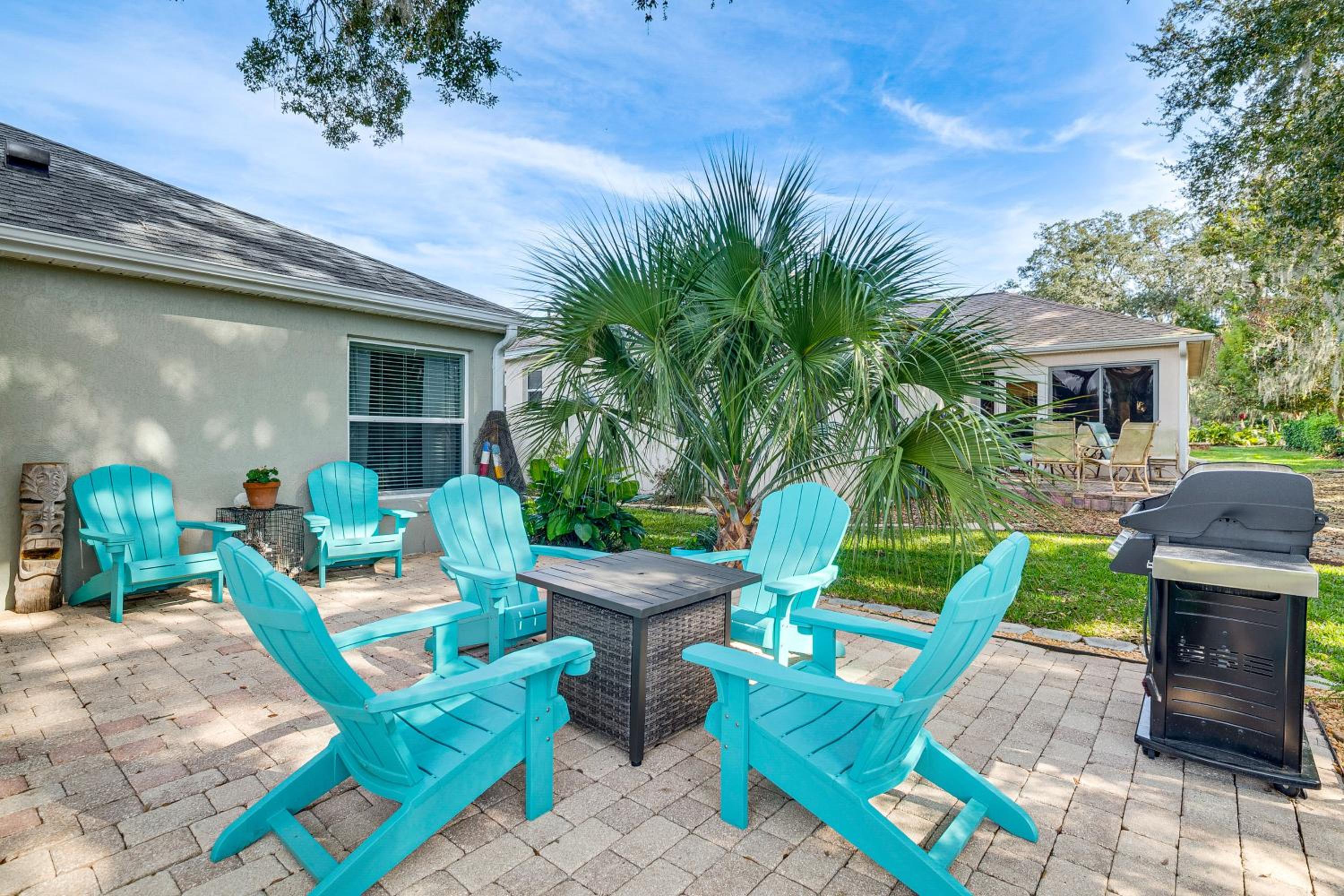 Golf, Shop and Unwind Home with Patio in The Villages