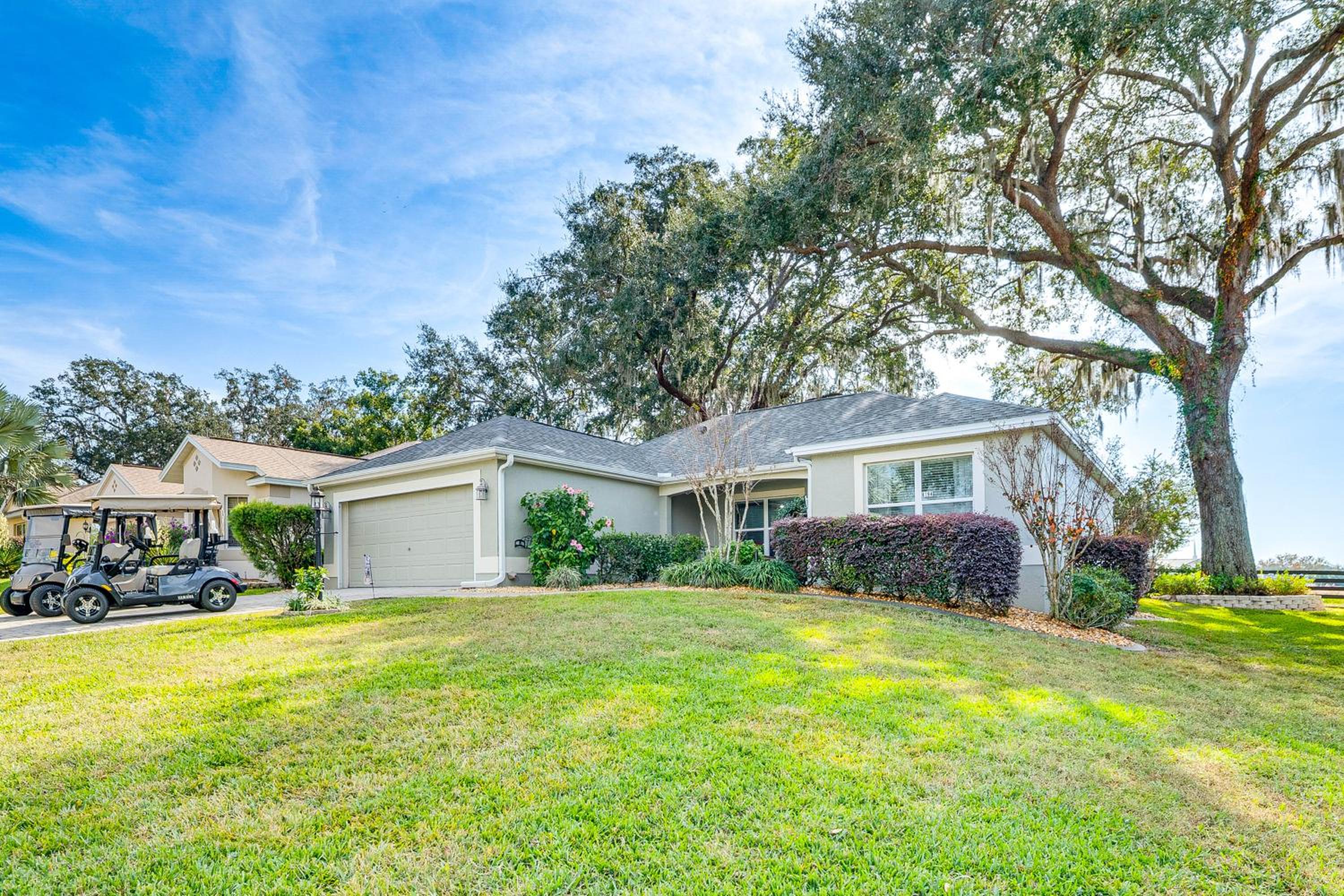 Golf, Shop and Unwind Home with Patio in The Villages