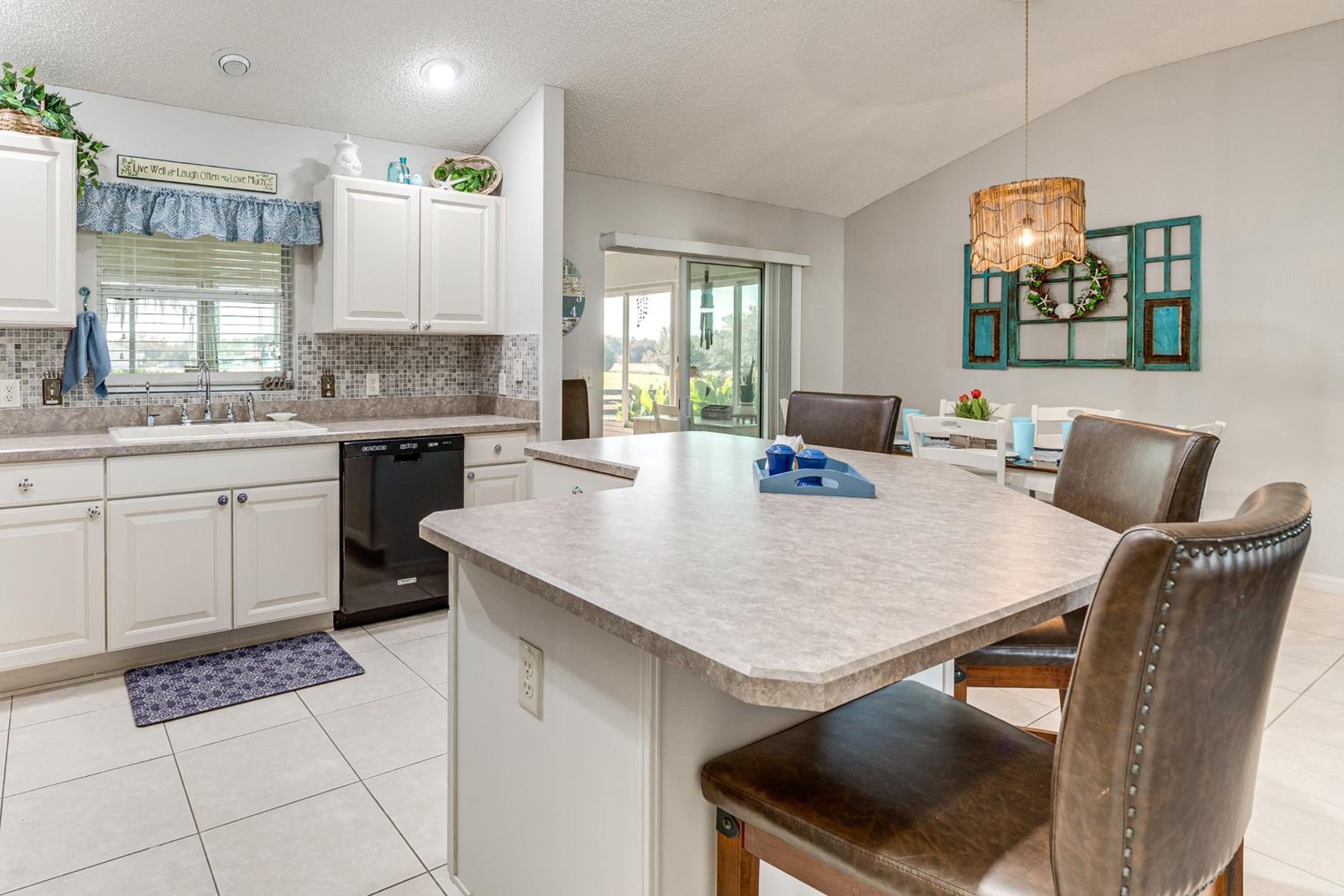 Golf, Shop and Unwind Home with Patio in The Villages