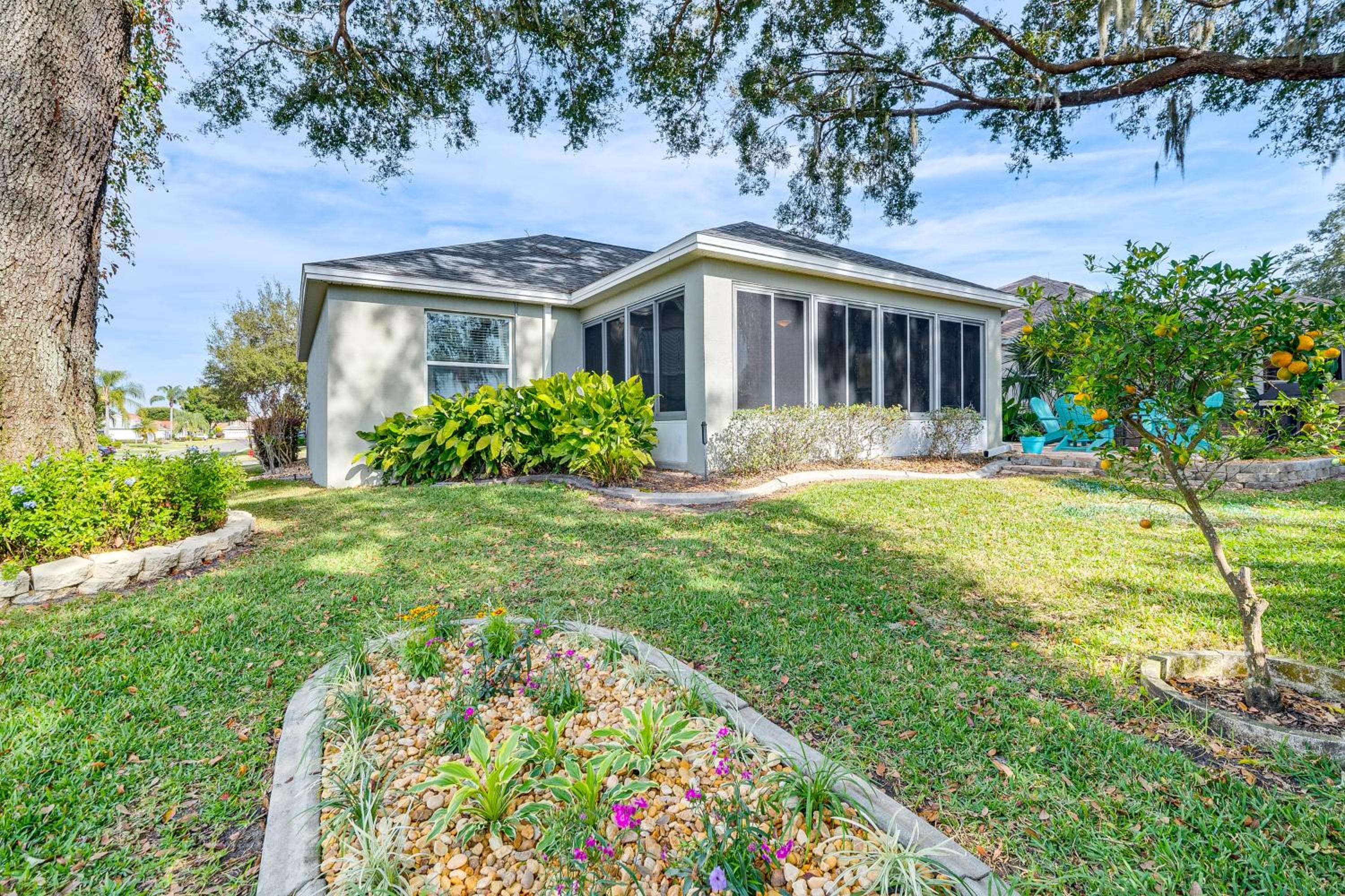Golf, Shop and Unwind Home with Patio in The Villages