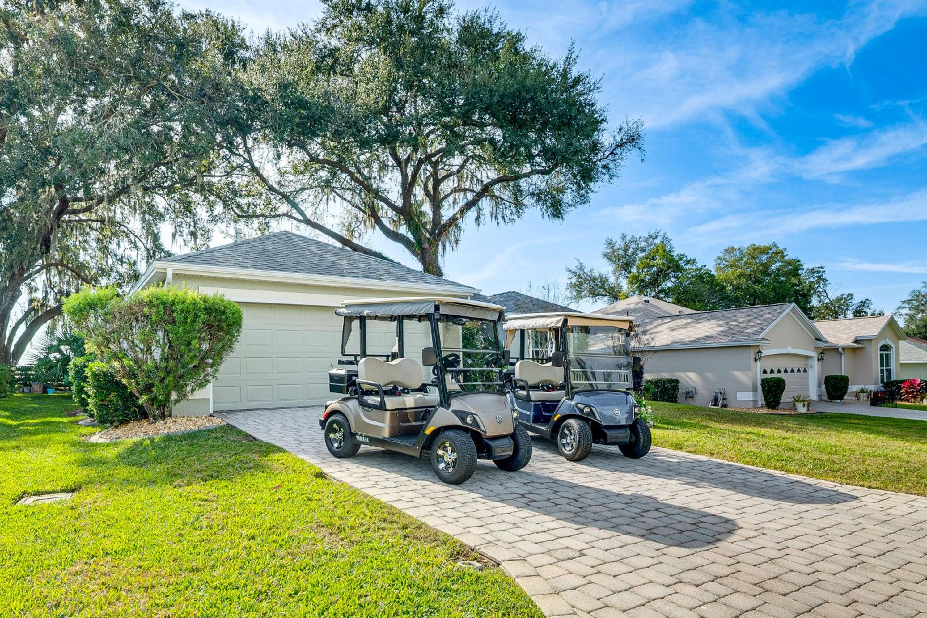 Golf, Shop and Unwind Home with Patio in The Villages