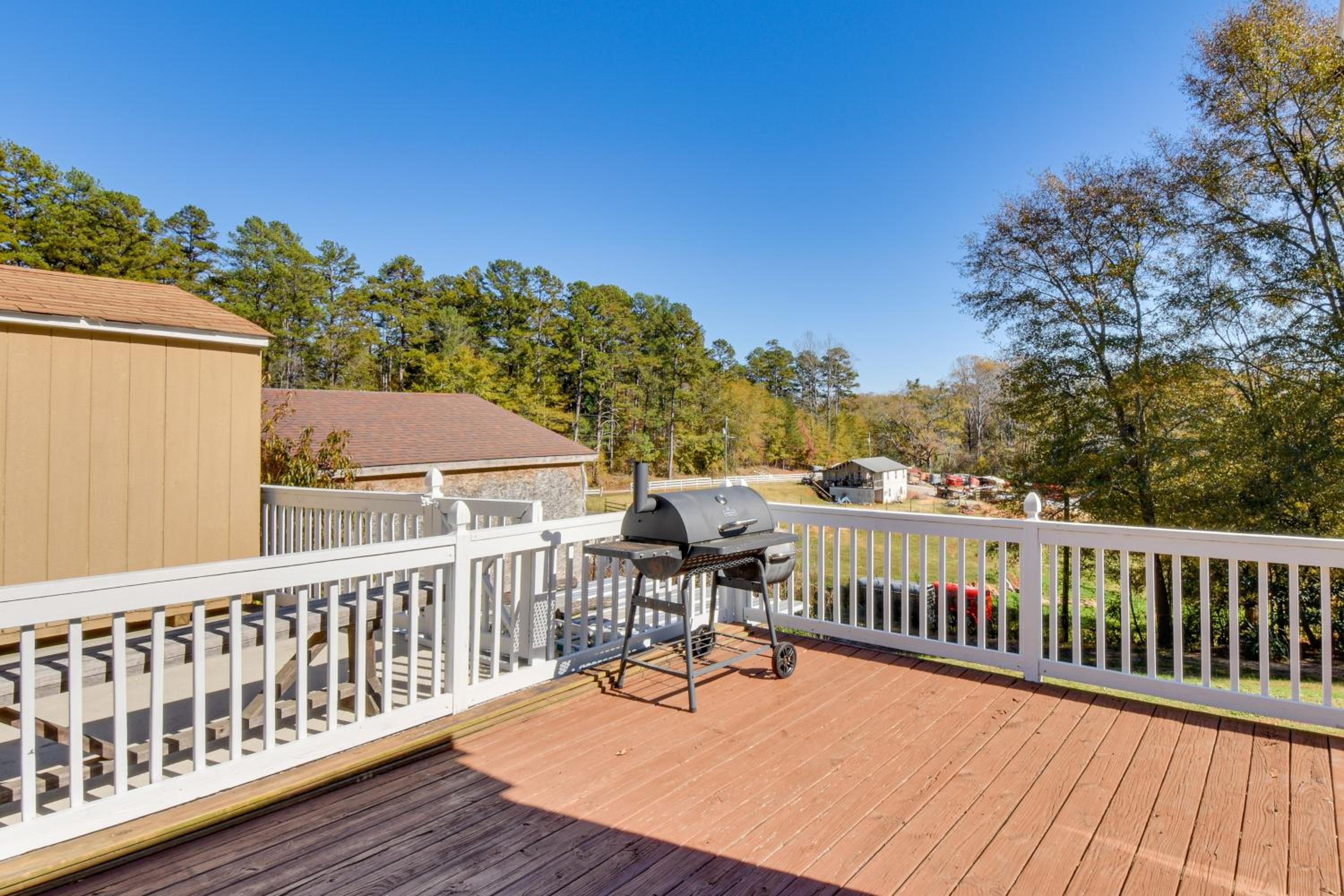4 Seasons of Fun! Walhalla Home with Spacious Yard!