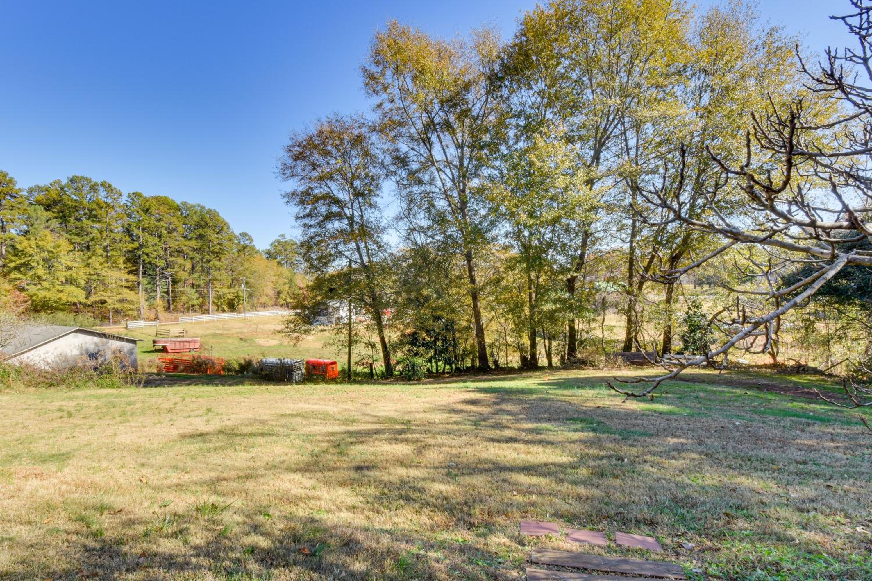 4 Seasons of Fun! Walhalla Home with Spacious Yard!
