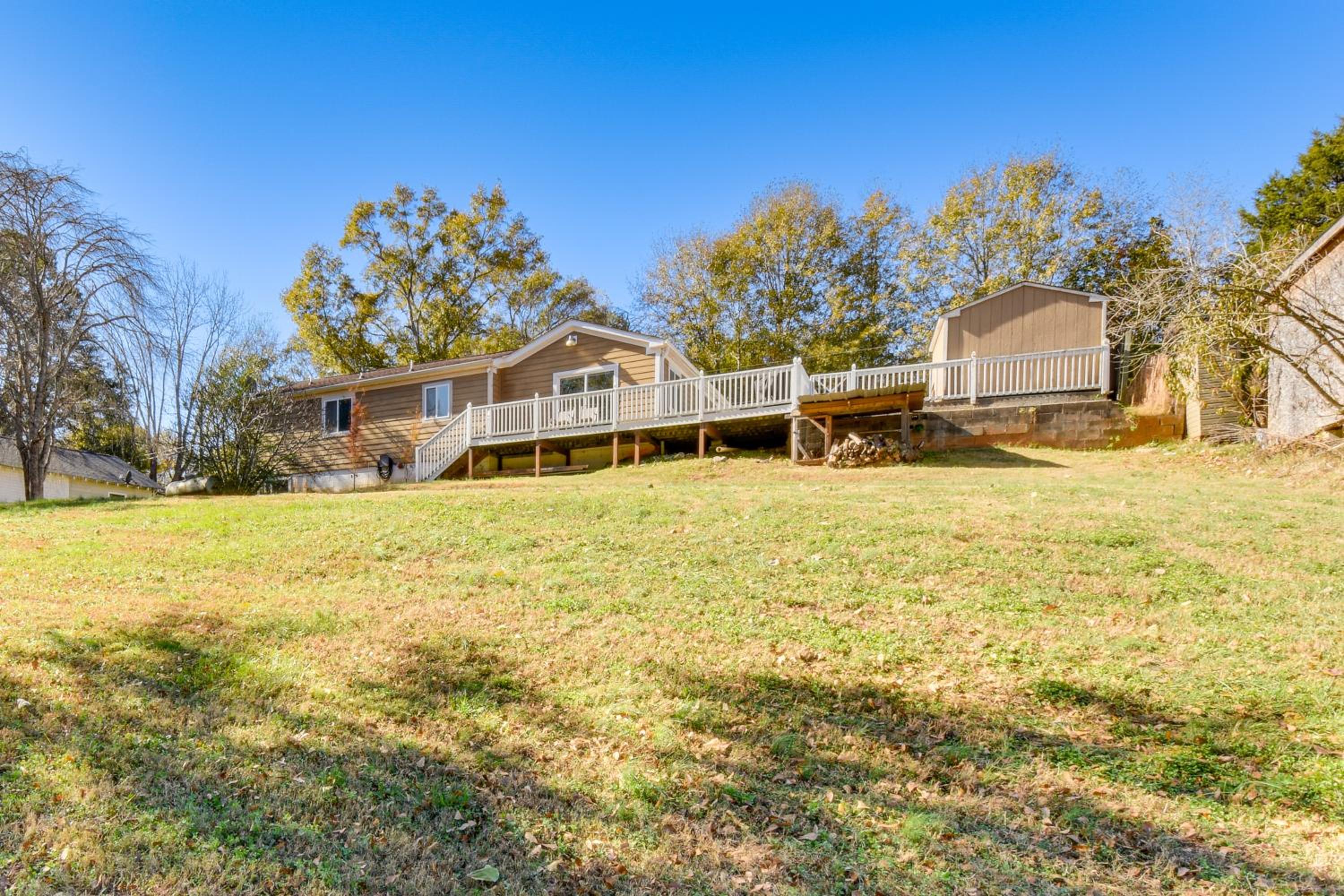 4 Seasons of Fun! Walhalla Home with Spacious Yard!