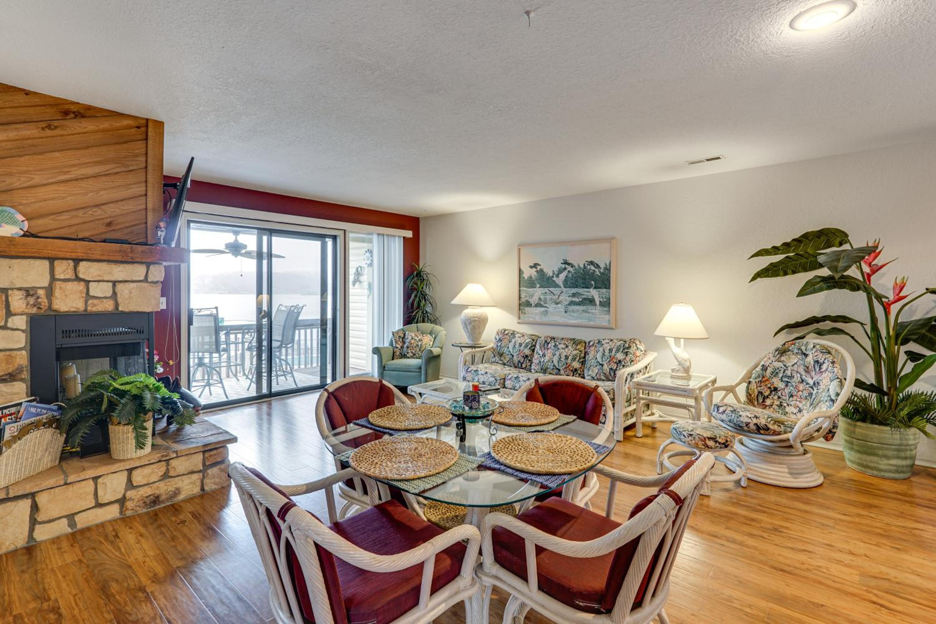 Main Channel View! Condo with Dock and Pool Access