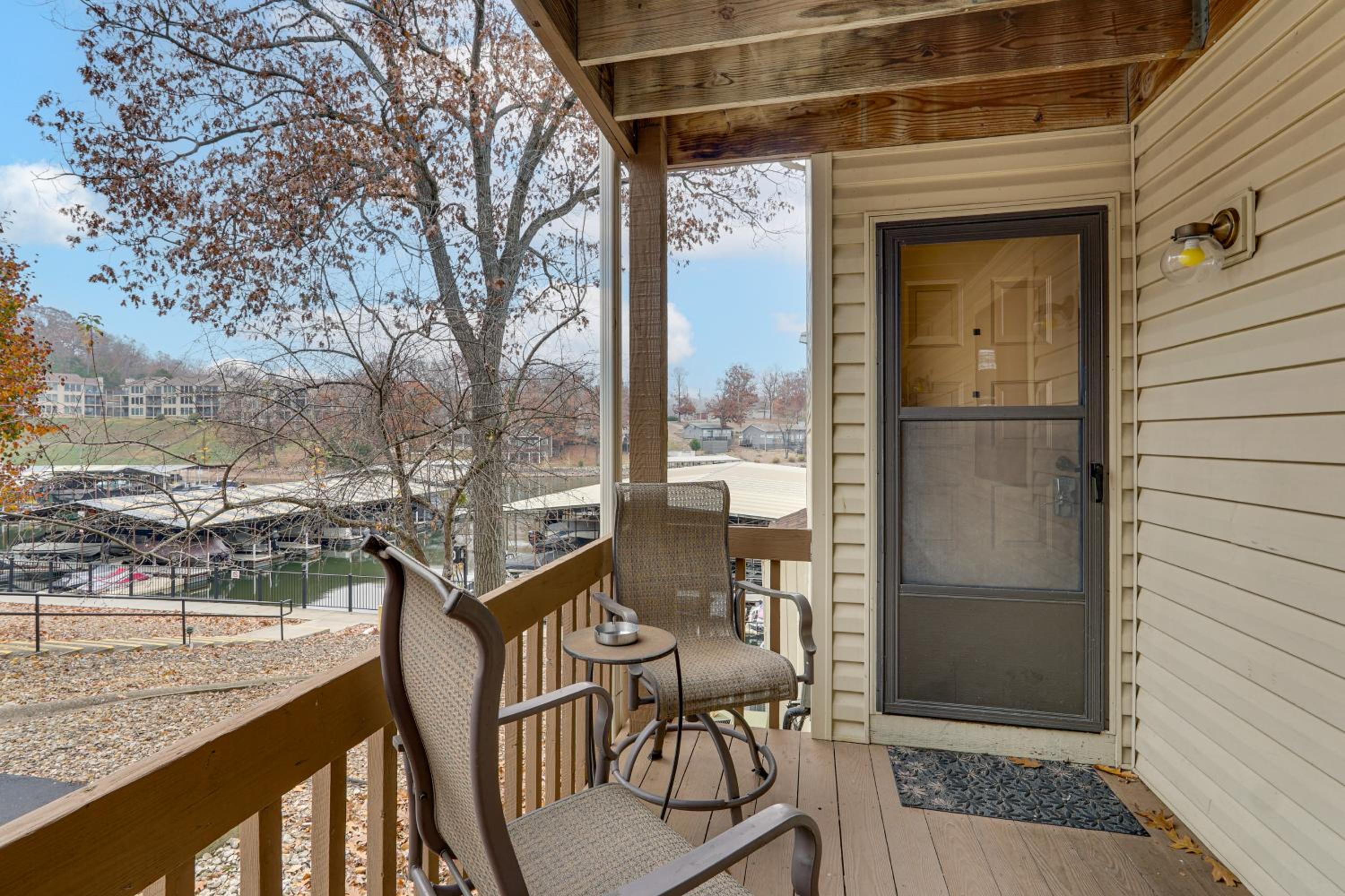 Main Channel View! Condo with Dock and Pool Access