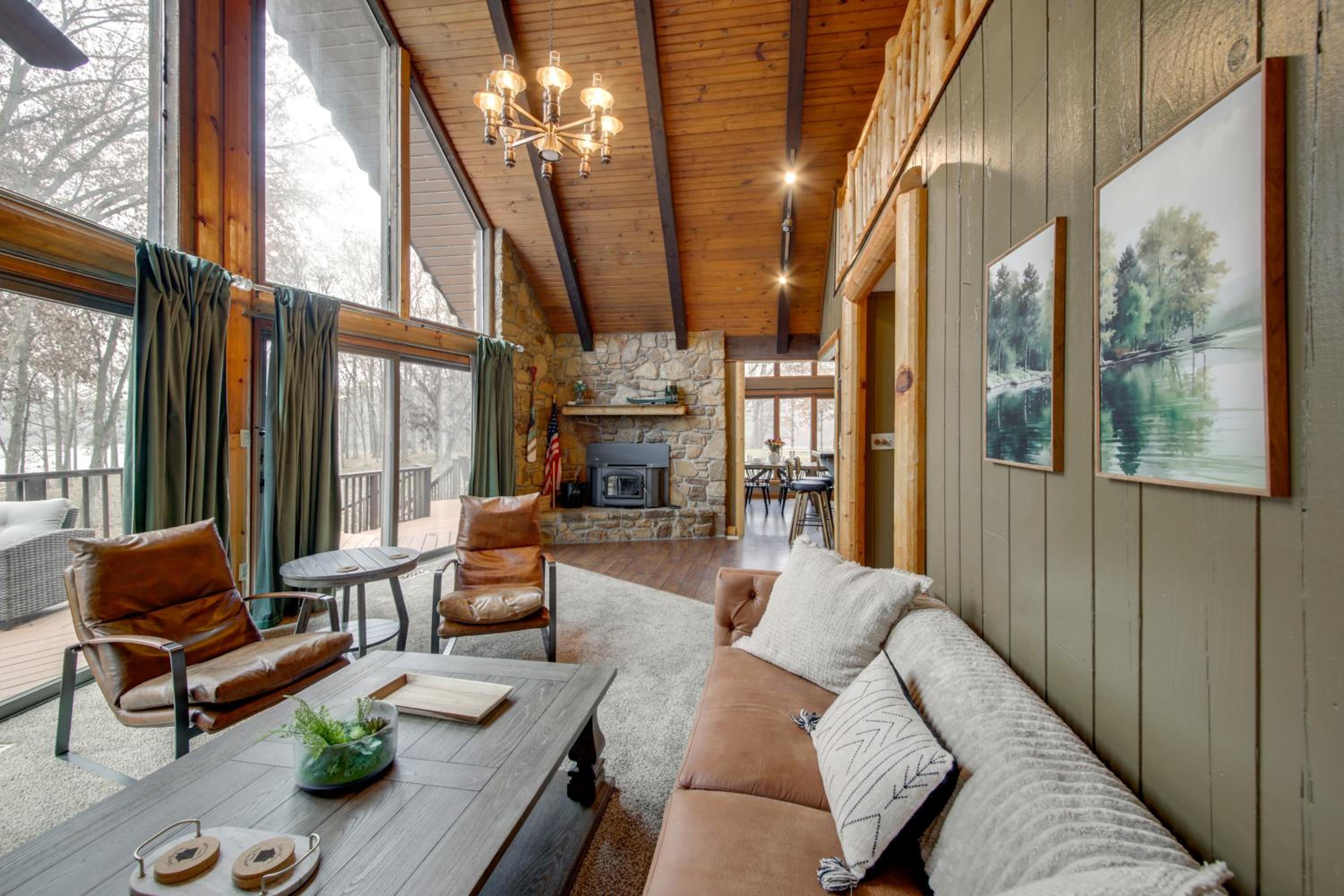 Waterfront Gem with Private Dock on Sullivan Lake!