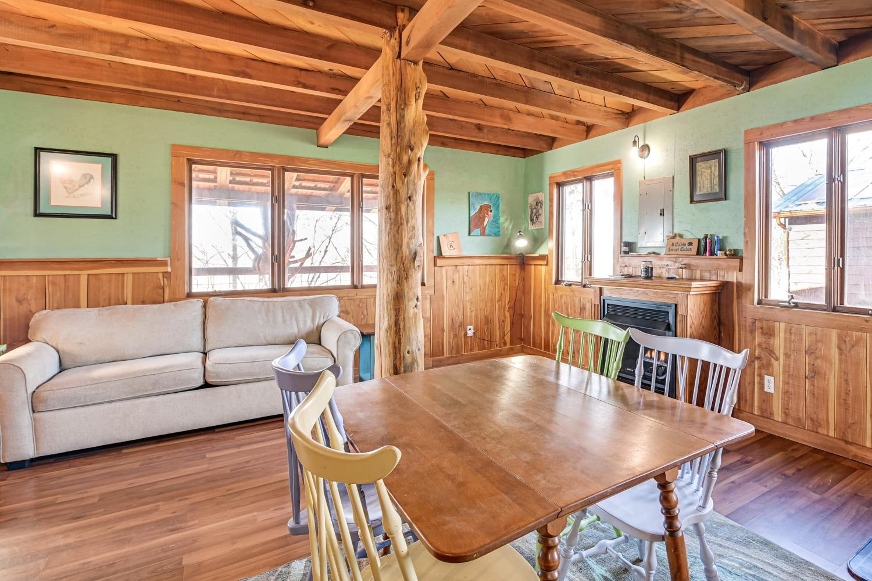 Peaceful Mountain Cabin with Views in Williamsburg
