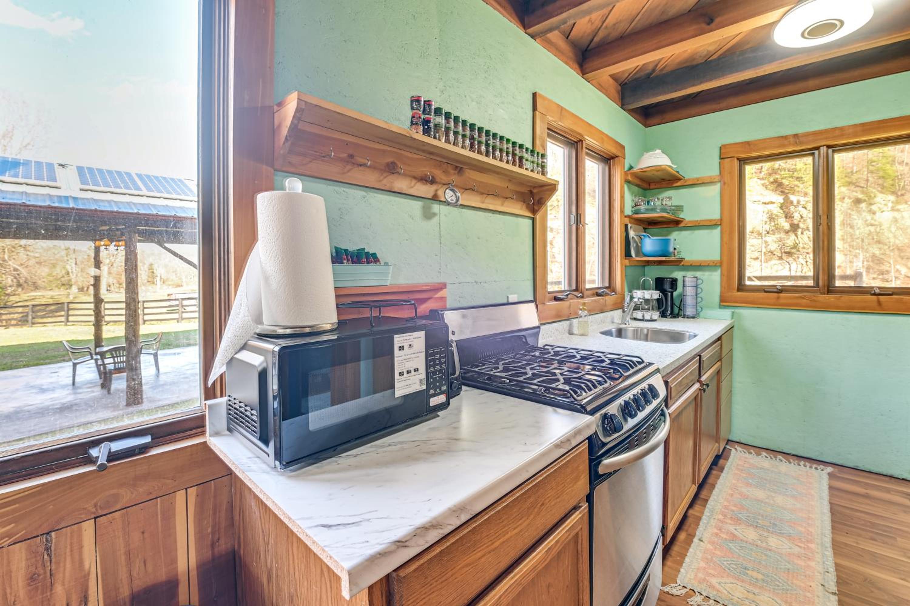 Peaceful Mountain Cabin with Views in Williamsburg