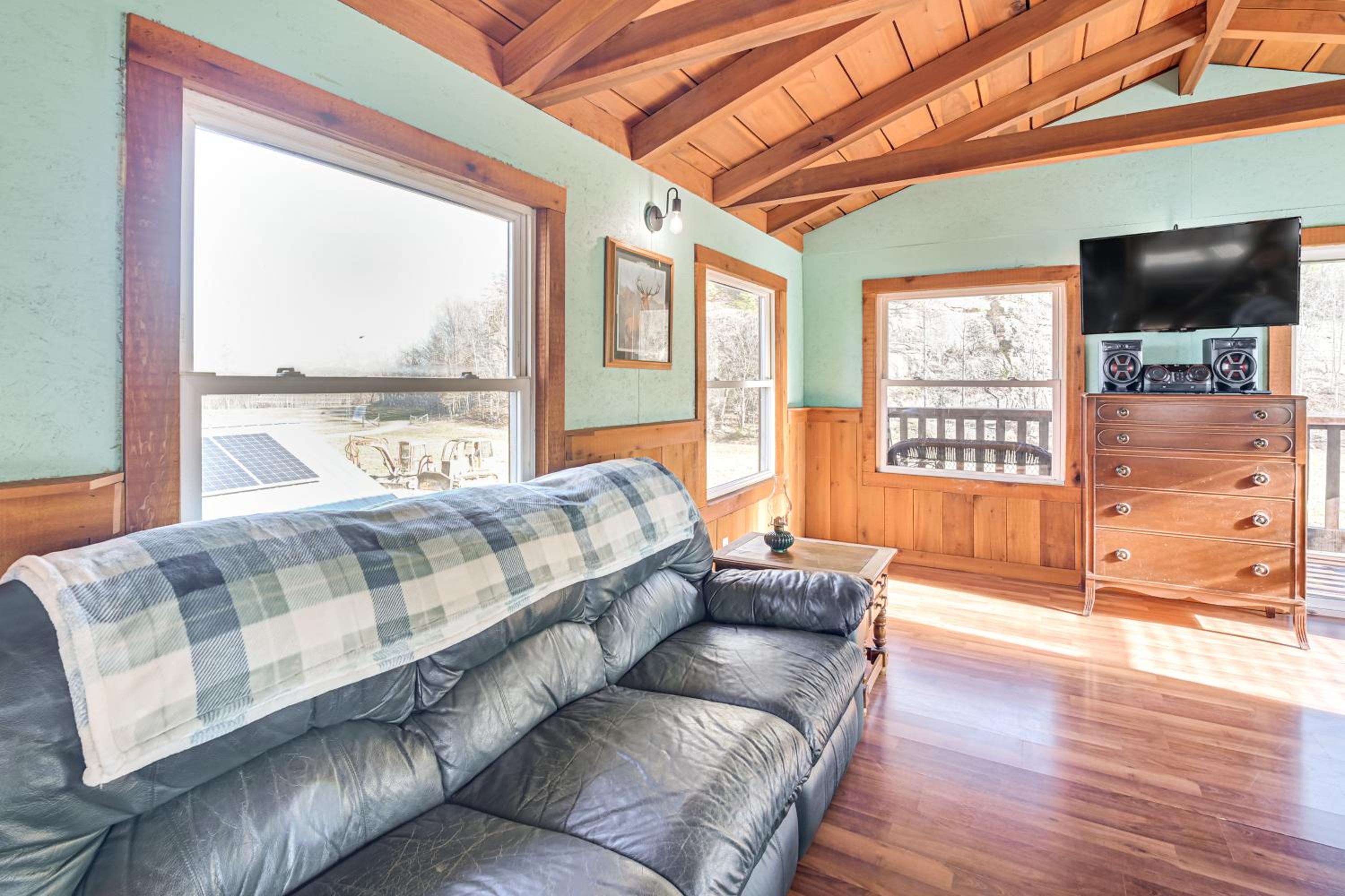 Peaceful Mountain Cabin with Views in Williamsburg