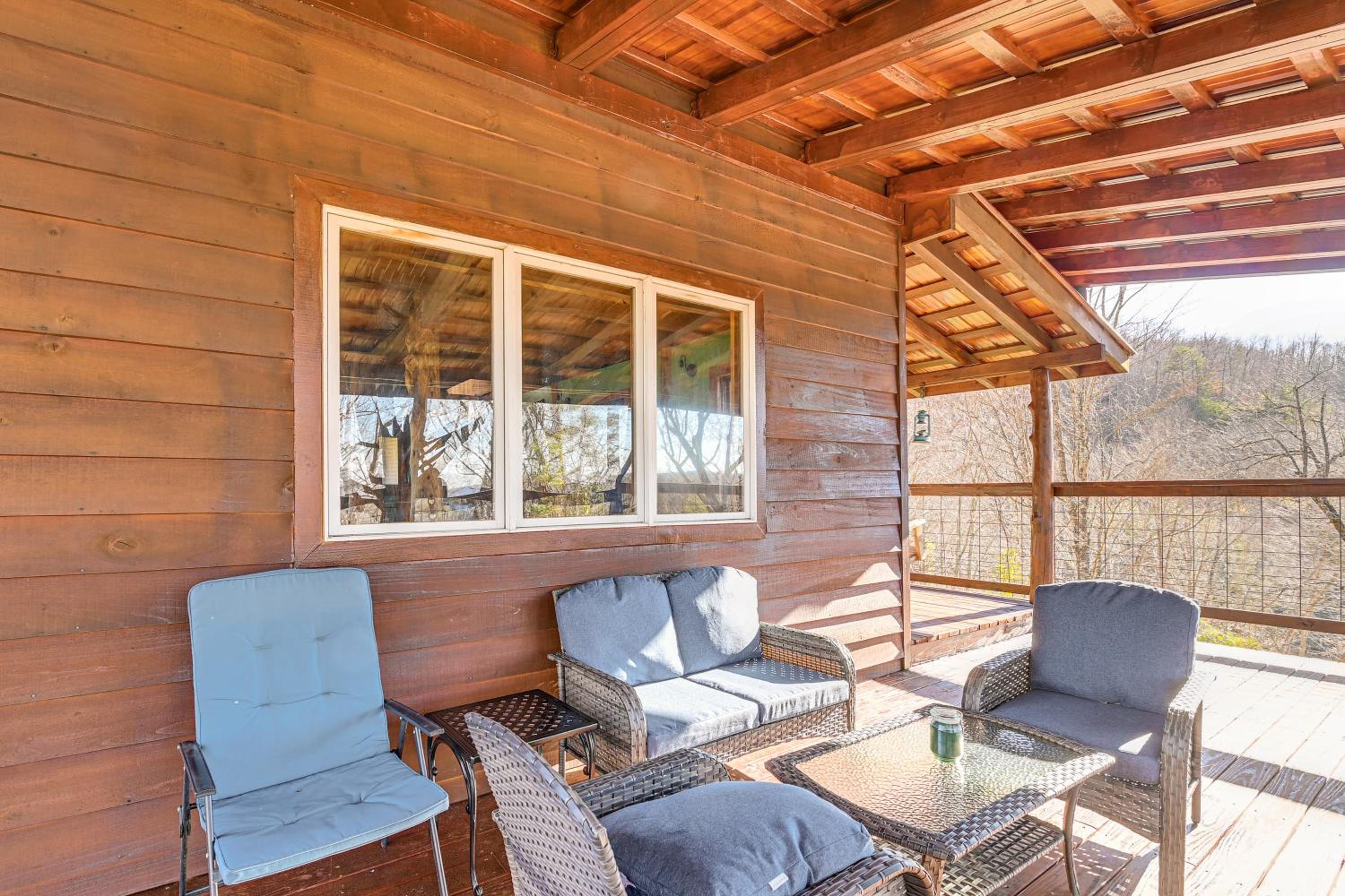 Peaceful Mountain Cabin with Views in Williamsburg