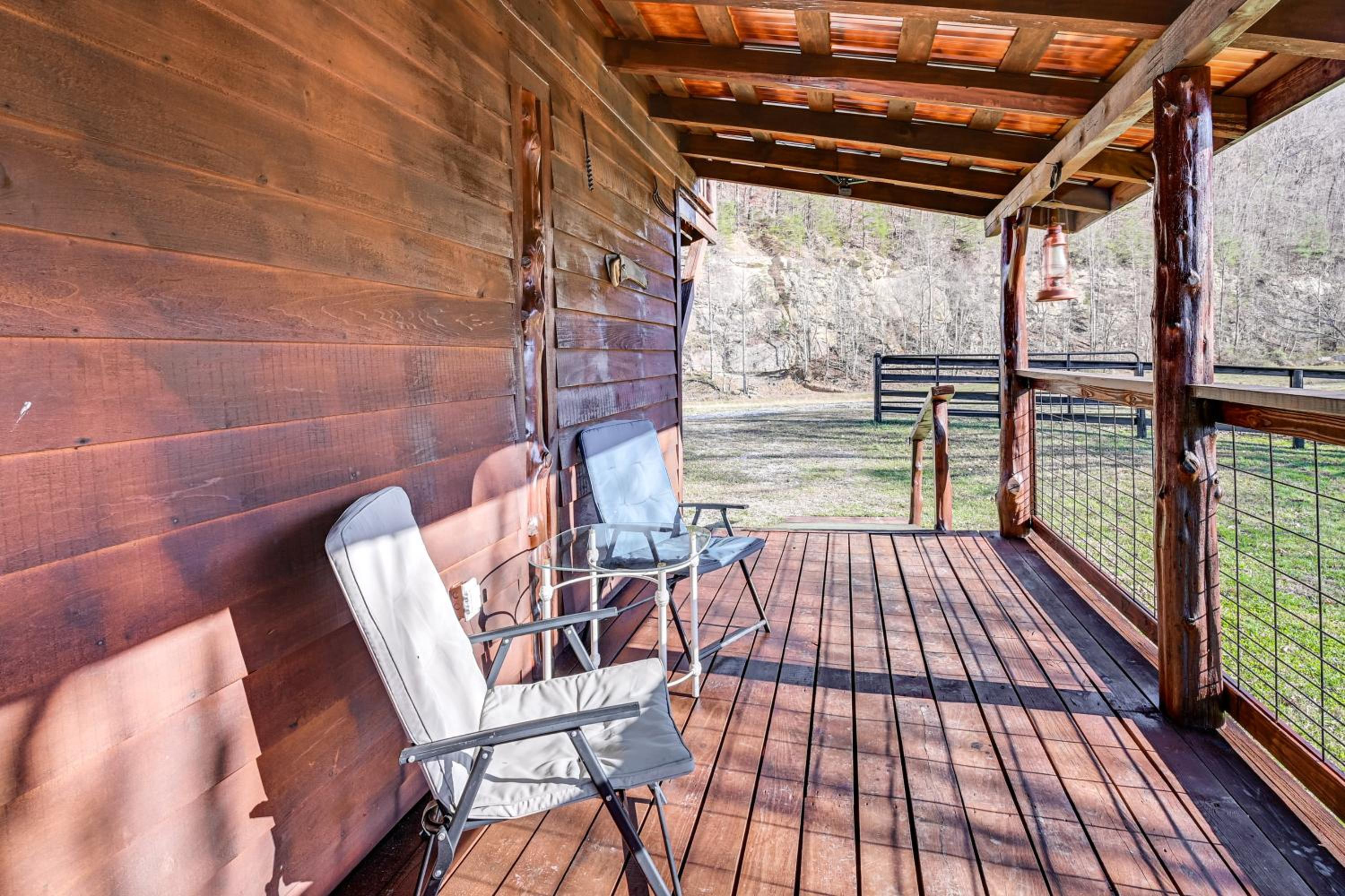 Peaceful Mountain Cabin with Views in Williamsburg
