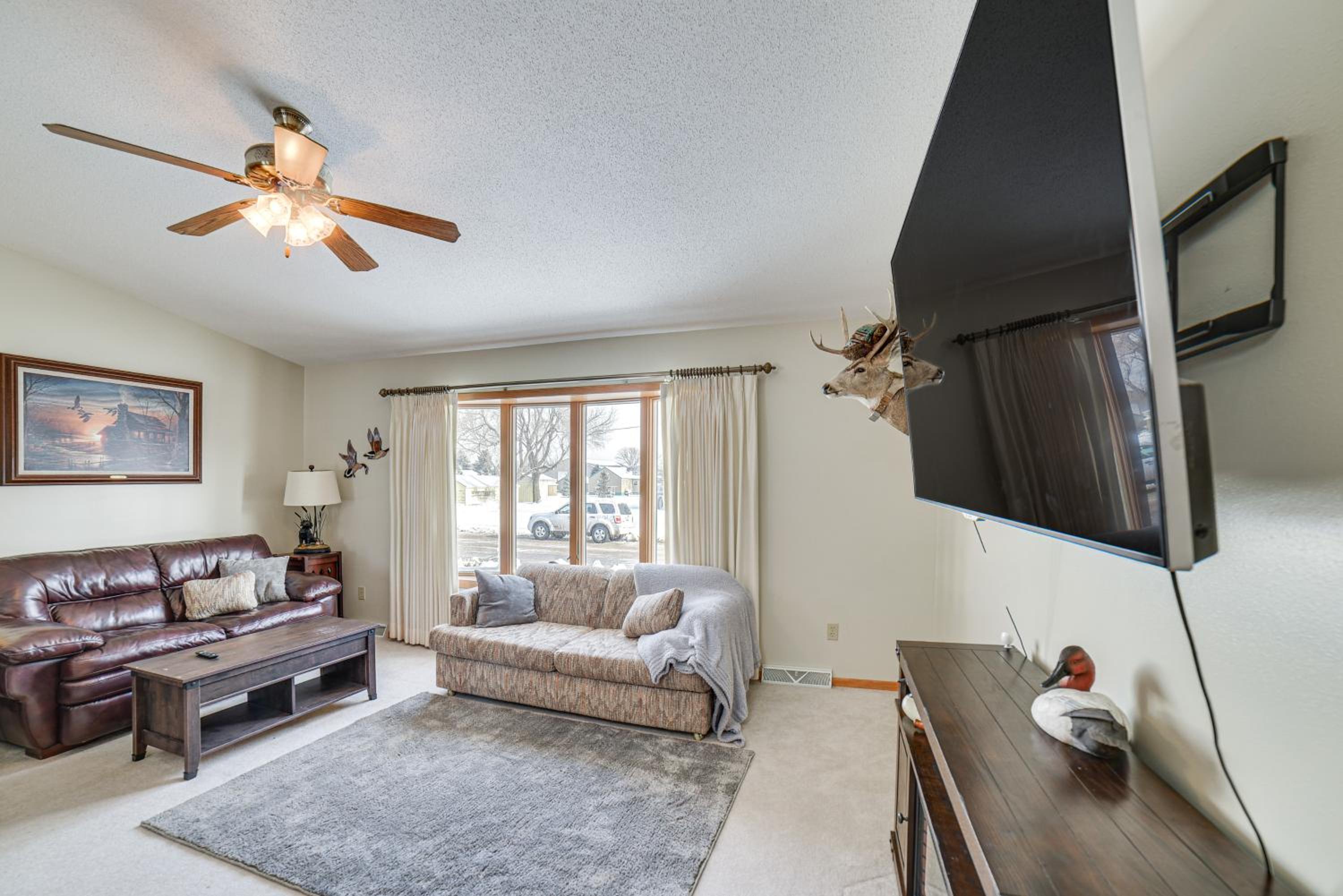 Spacious Retreat with Private Yard and Deck in Roscoe!