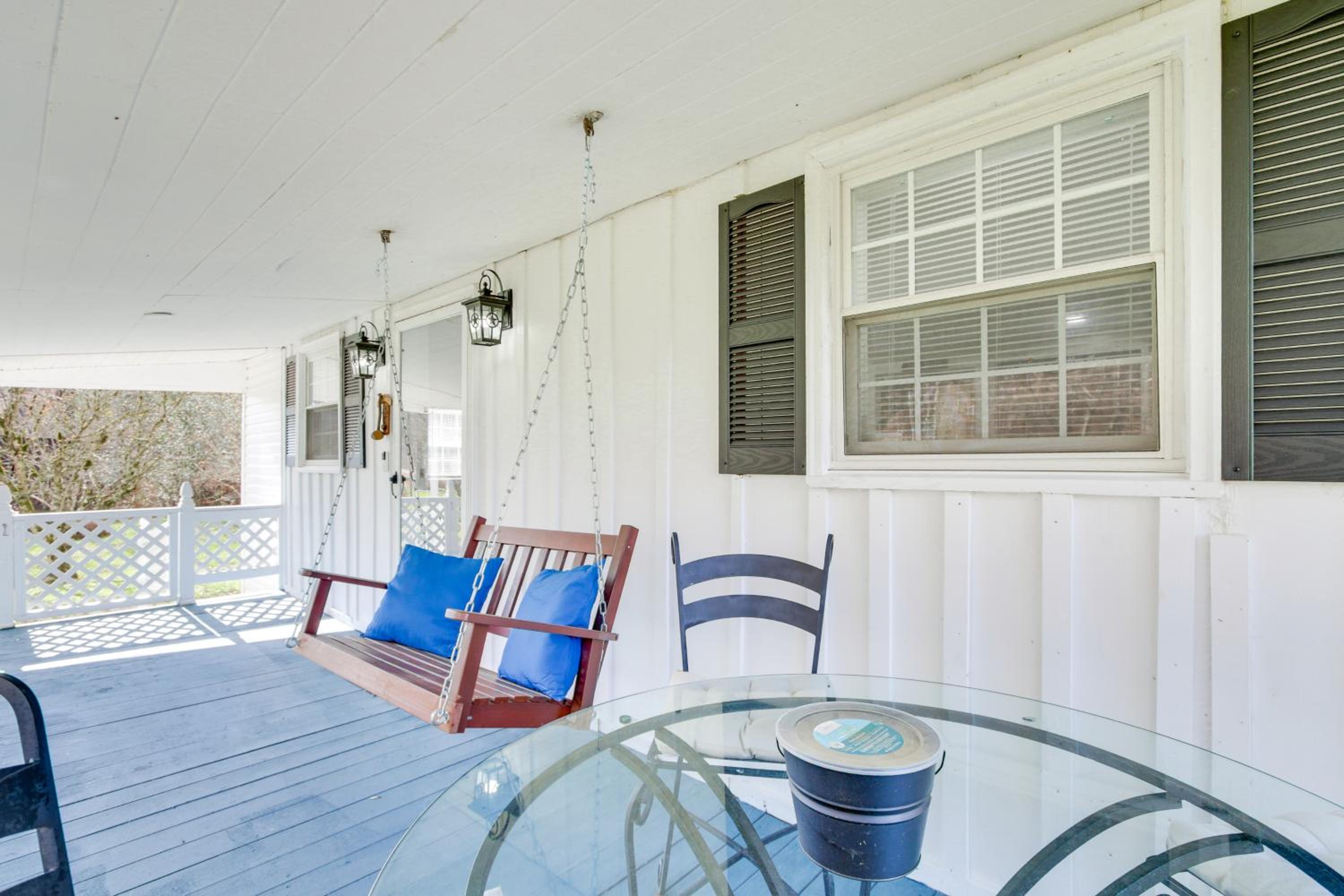Secluded Getaway on 40 Acres in Lawrenceburg!